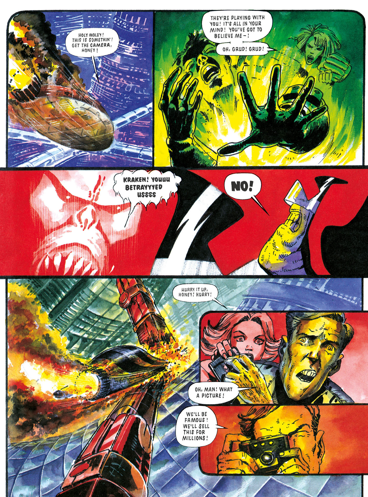 Read online Essential Judge Dredd: Necropolis comic -  Issue # TPB (Part 2) - 2