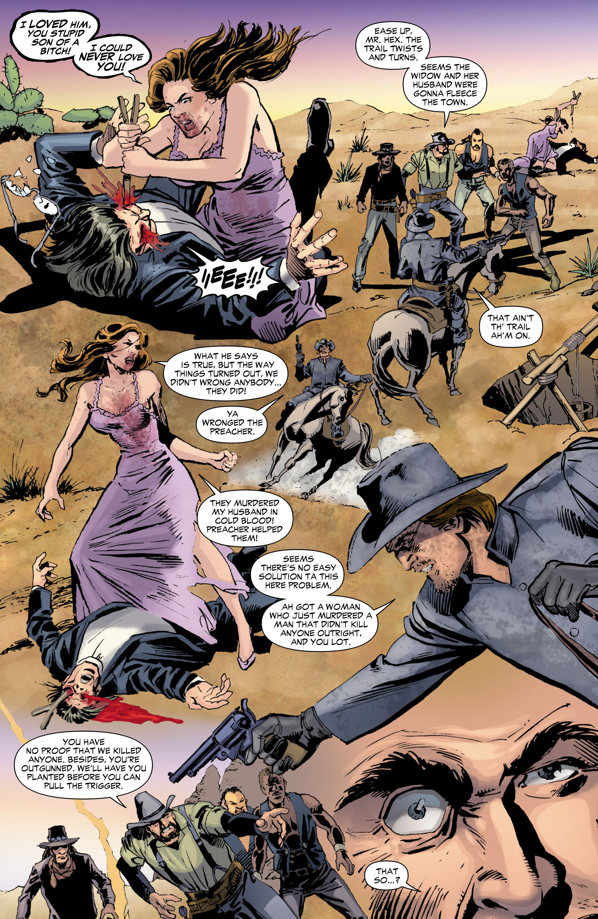 Read online Jonah Hex (2006) comic -  Issue #51 - 21