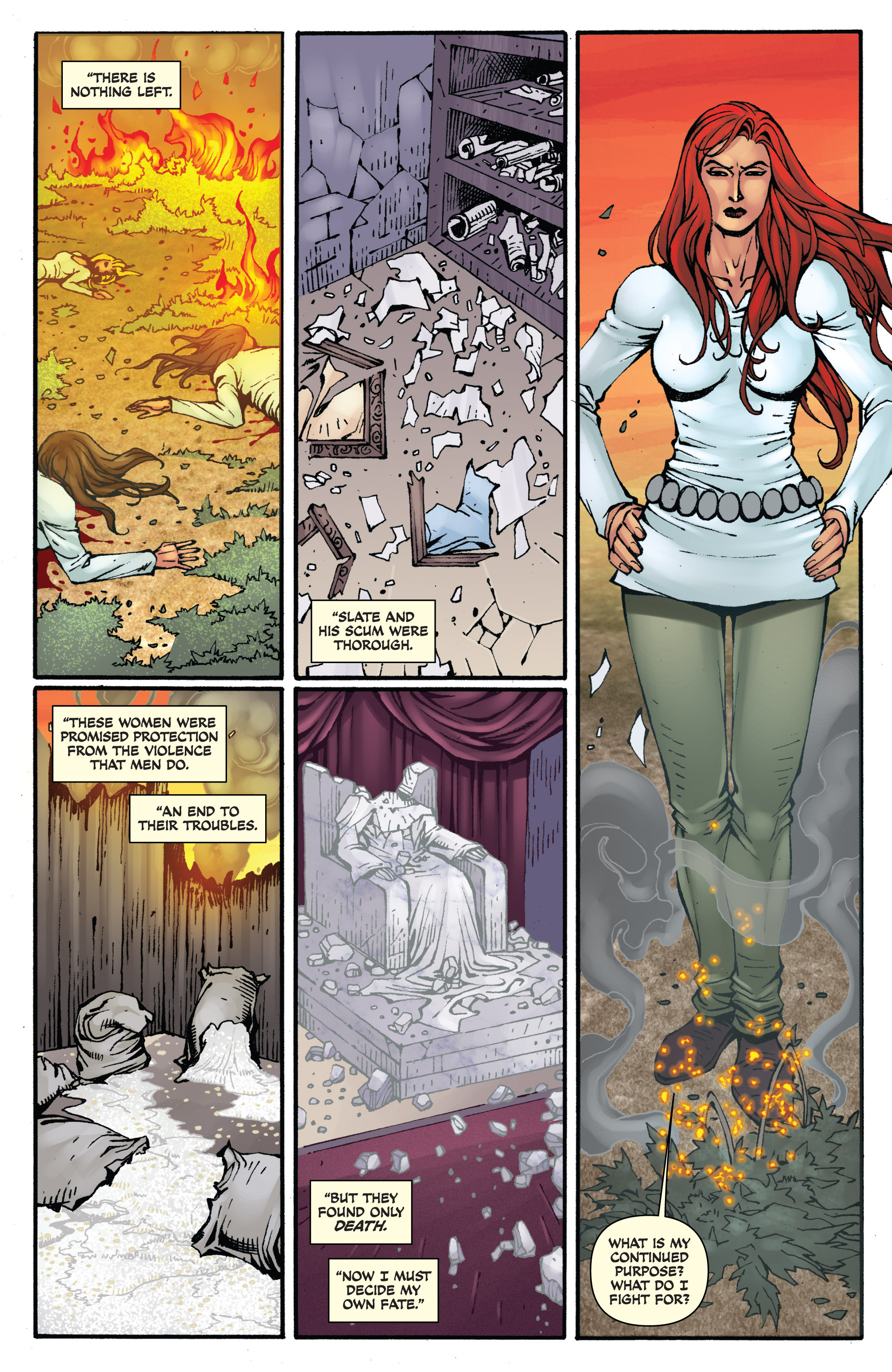 Read online Red Sonja: Sanctuary comic -  Issue # Full - 21