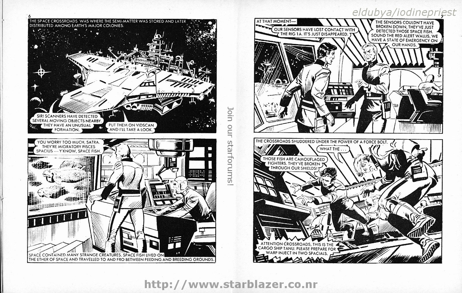 Read online Starblazer comic -  Issue #99 - 5
