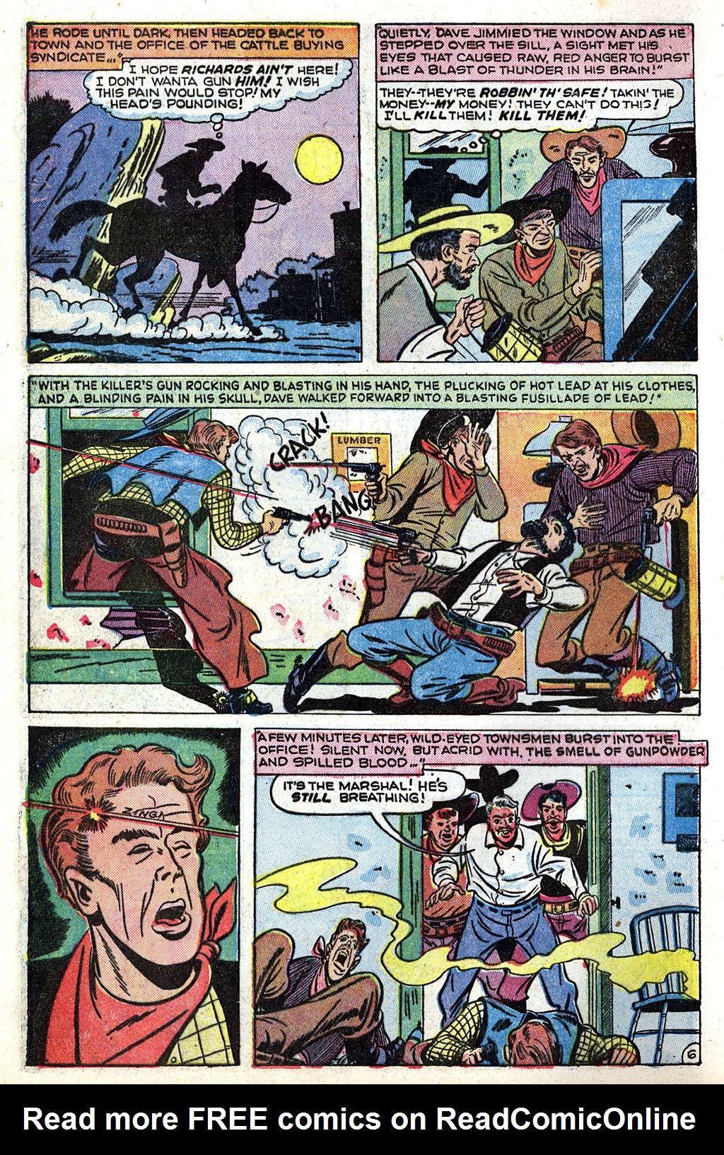 Read online Blaze Carson comic -  Issue #1 - 8