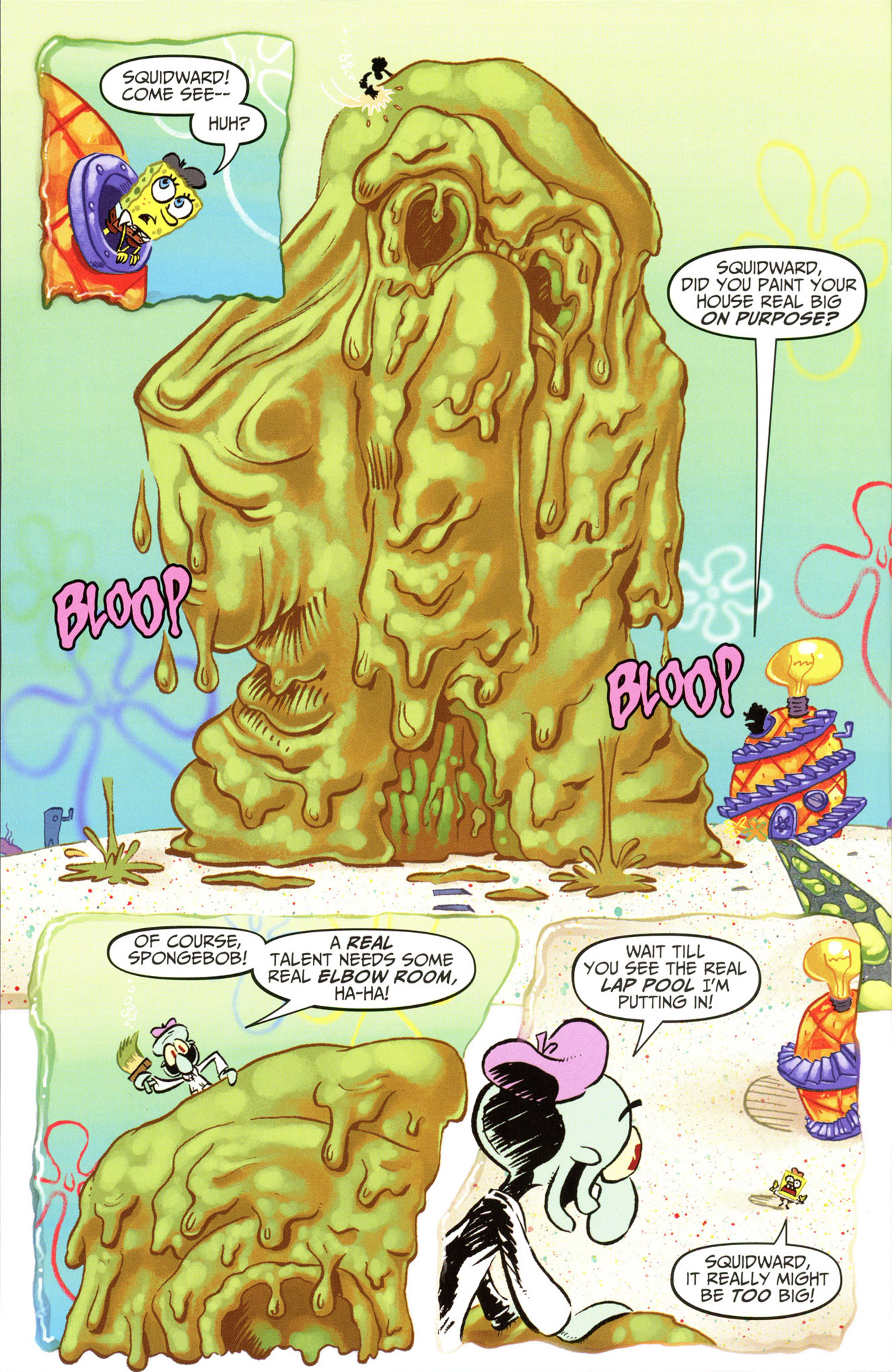 Read online Spongebob Freestyle Funnies comic -  Issue # FCBD 2013 - 10