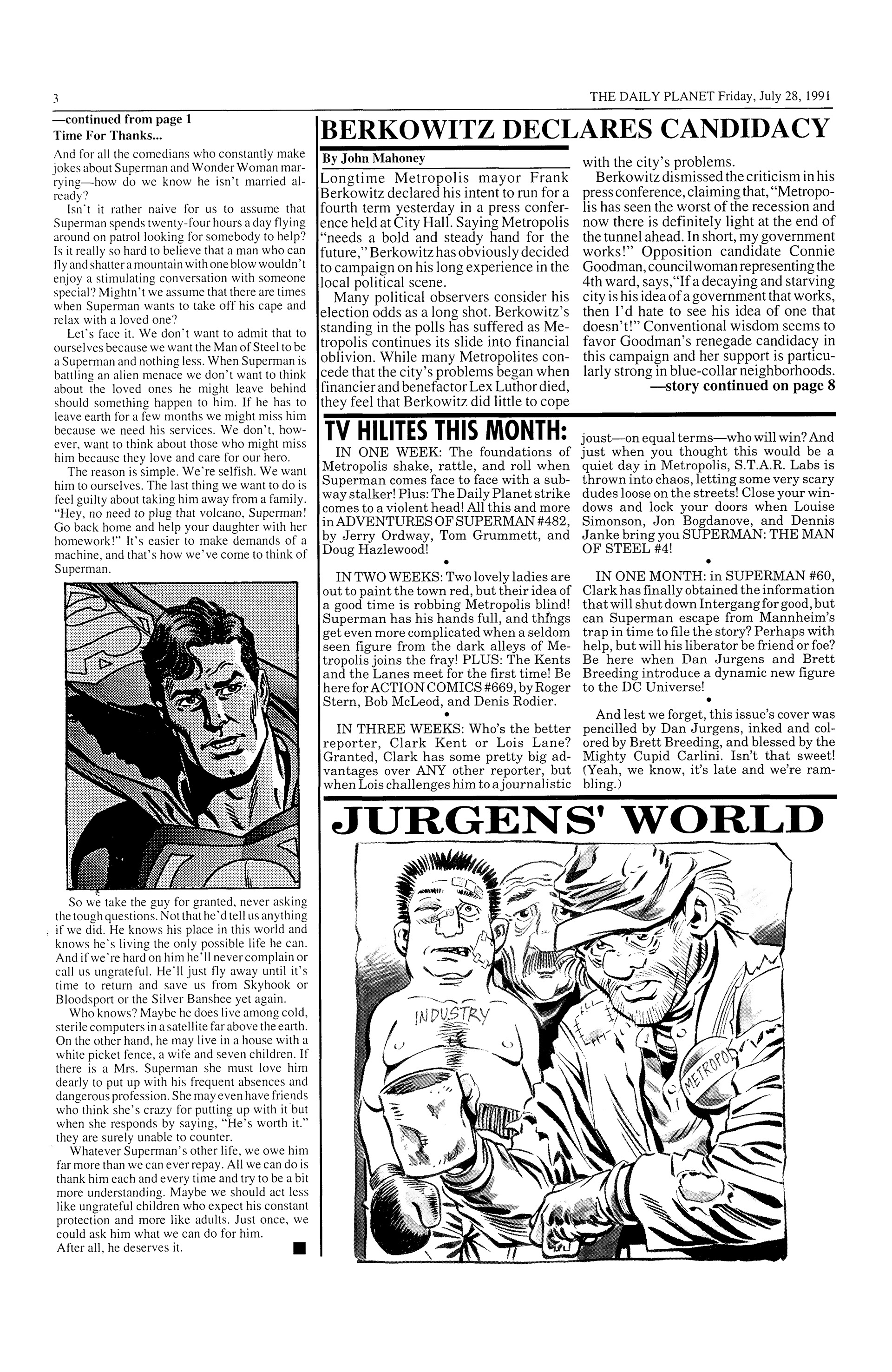 Read online Superman (1987) comic -  Issue #59 - 23