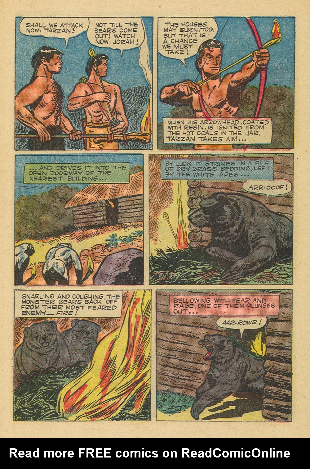 Read online Tarzan (1948) comic -  Issue #65 - 10
