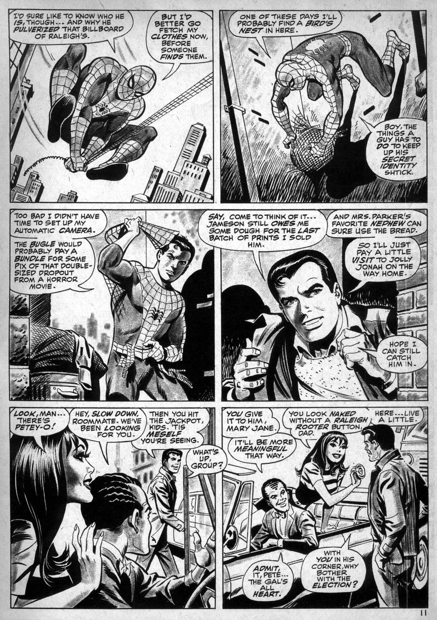 Read online Spectacular Spider-Man Magazine comic -  Issue #1 - 12