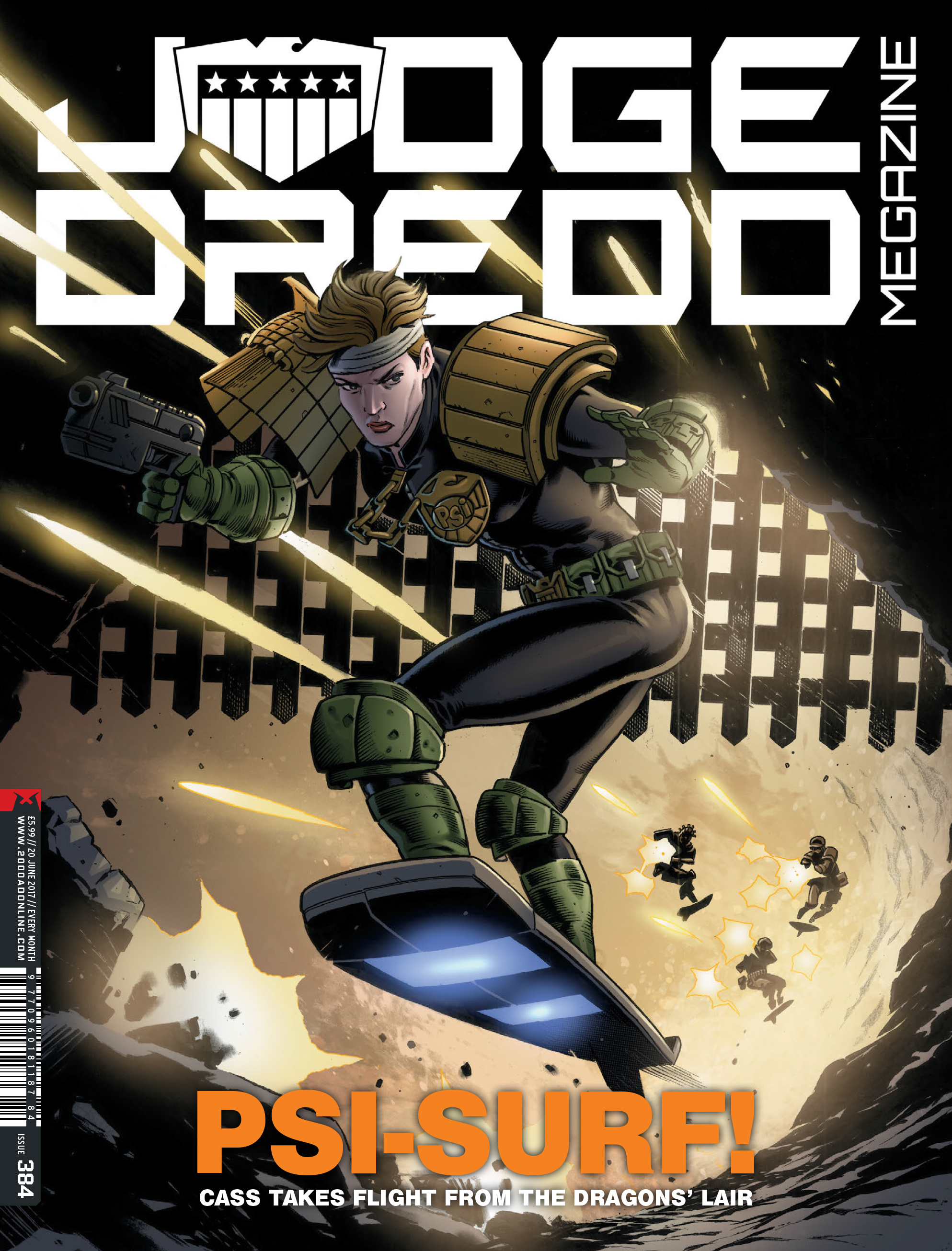 Read online Judge Dredd Megazine (Vol. 5) comic -  Issue #384 - 1