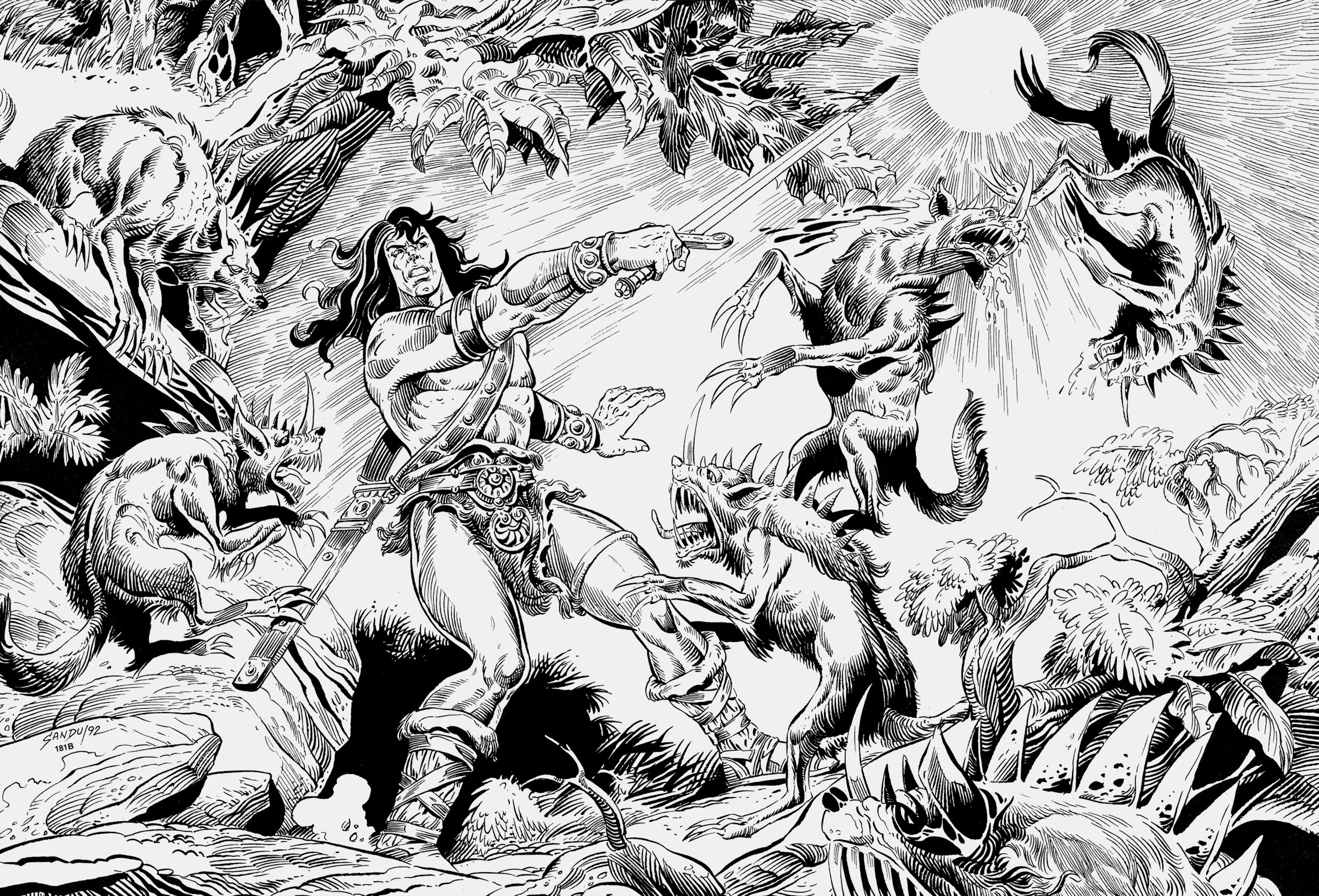 Read online Conan Saga comic -  Issue #71 - 58