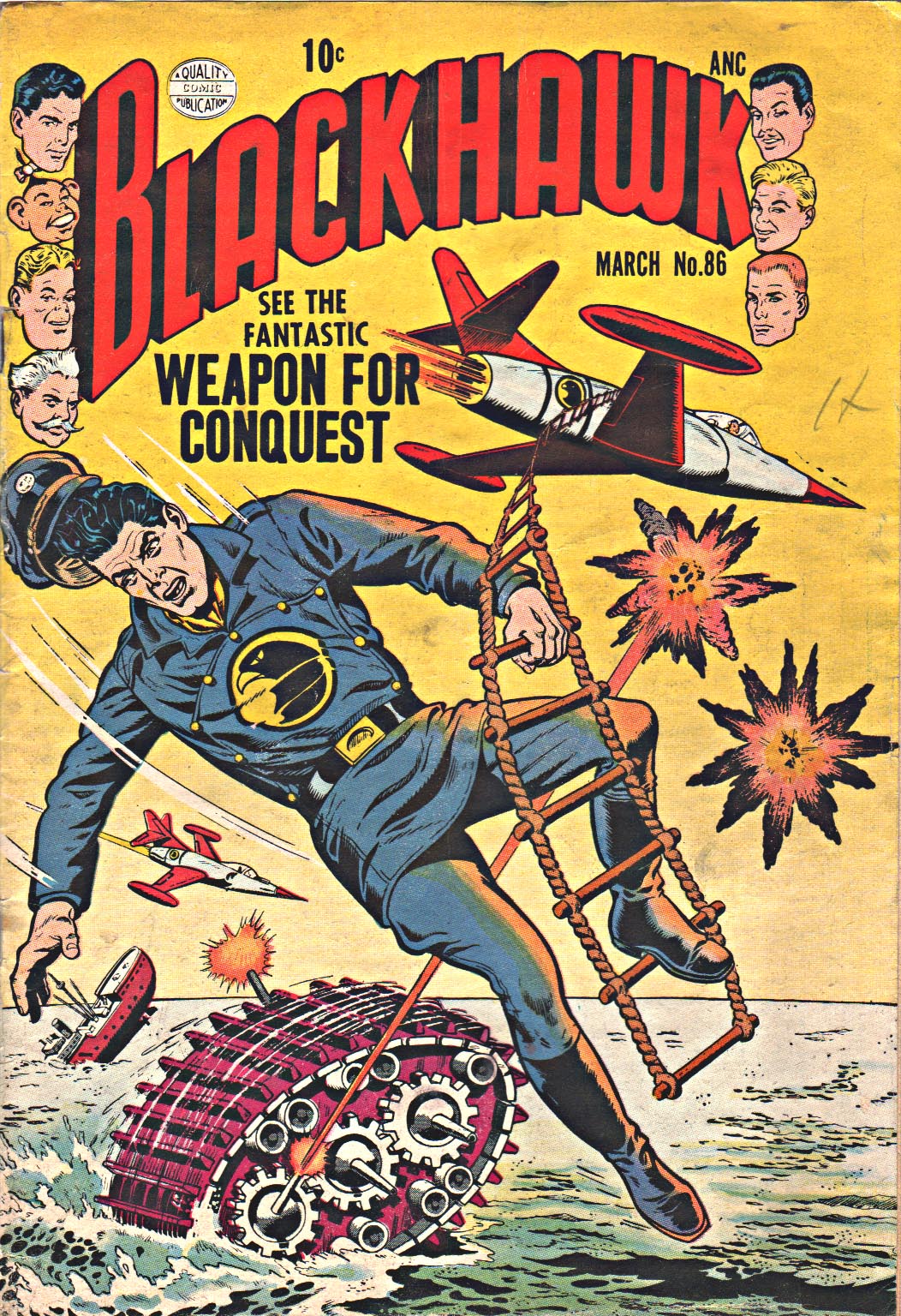 Read online Blackhawk (1957) comic -  Issue #86 - 1