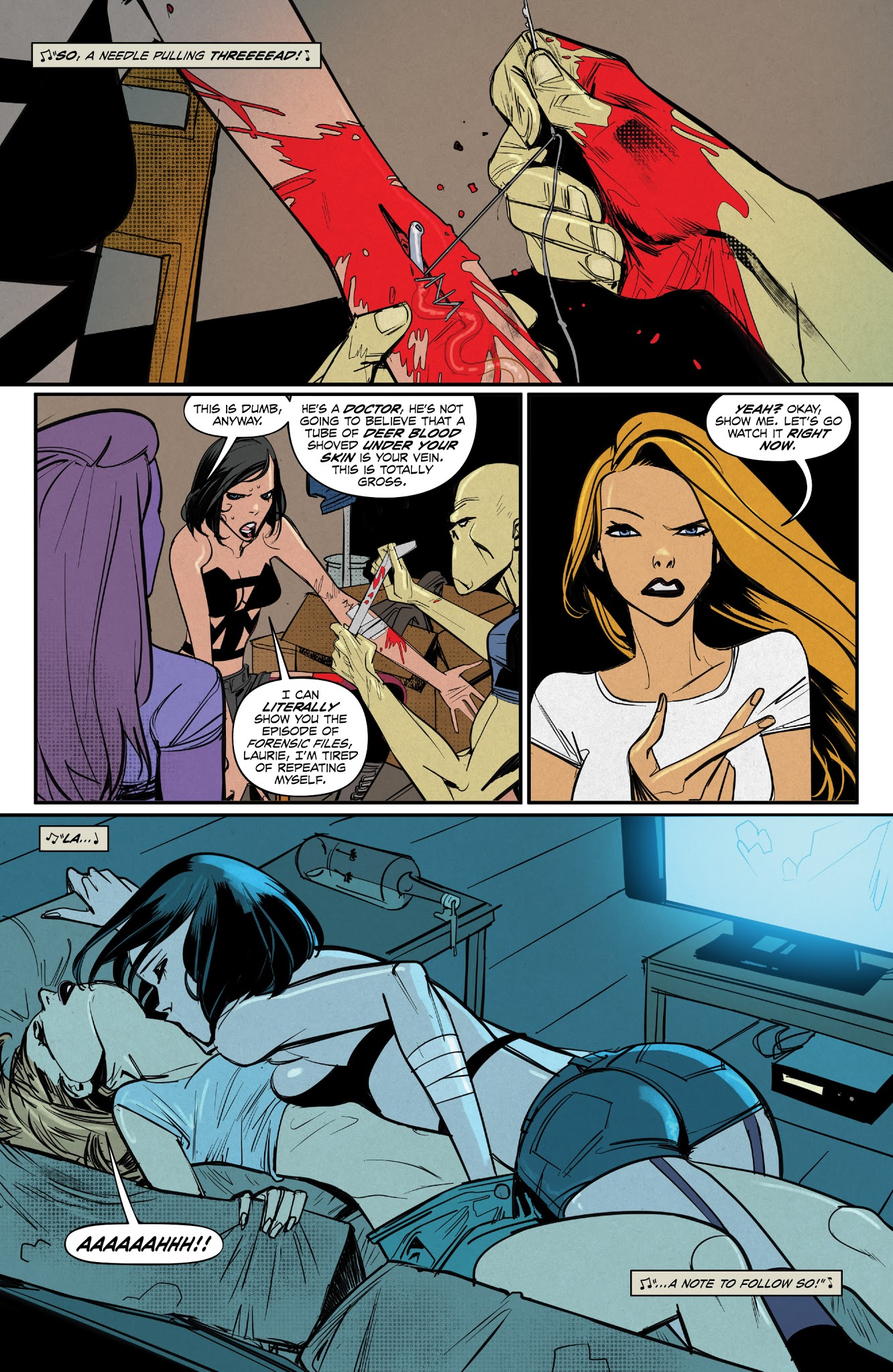 Read online Hack/Slash: Resurrection comic -  Issue #4 - 12