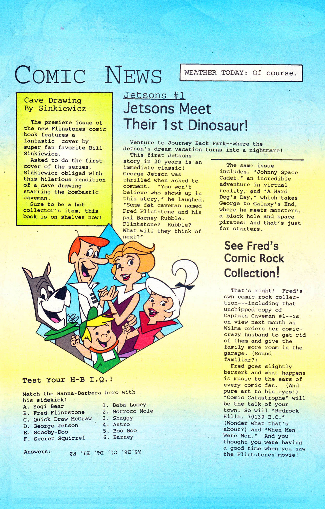 Read online The Jetsons comic -  Issue #1 - 19