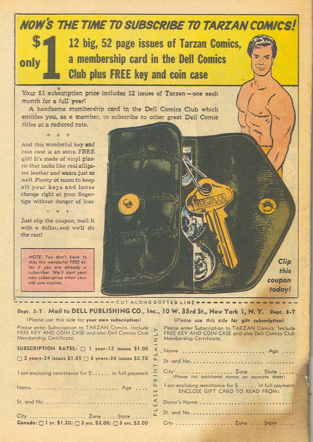 Read online Tarzan (1948) comic -  Issue #54 - 50