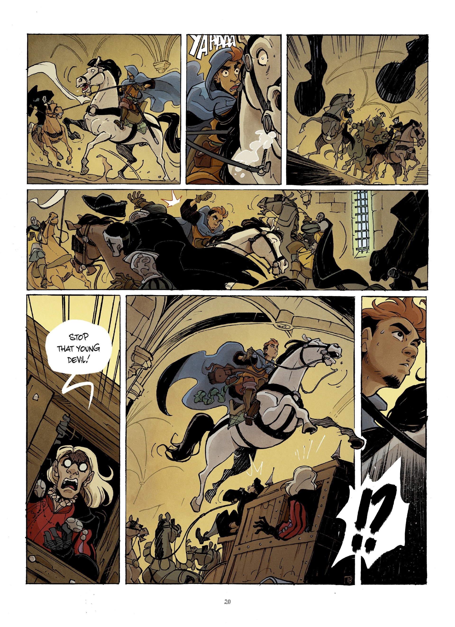 Read online Cinq Avril: The Heir of da Vinci comic -  Issue # Full - 22