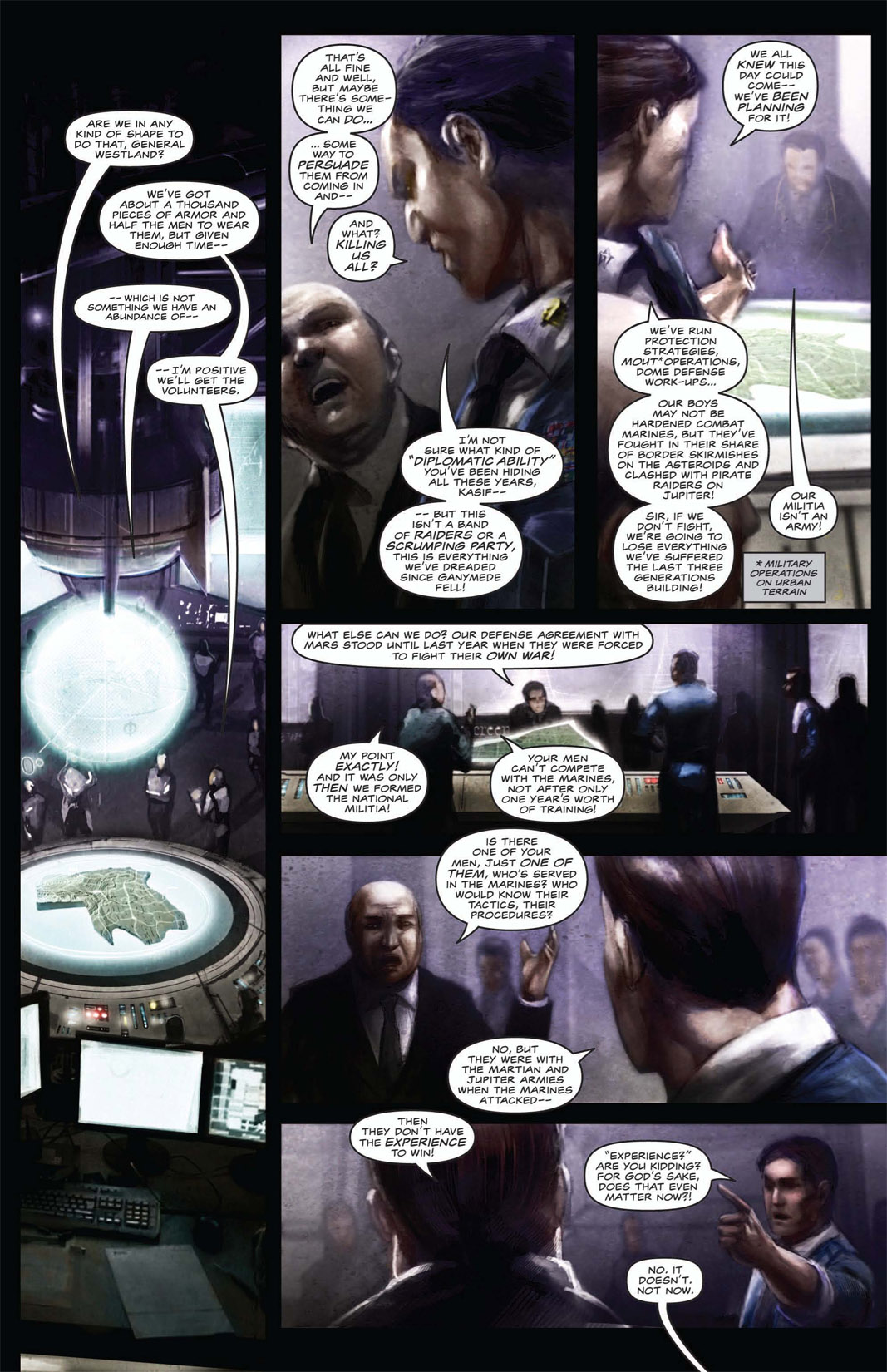 Read online Shrapnel: Aristeia Rising comic -  Issue #1 - 32