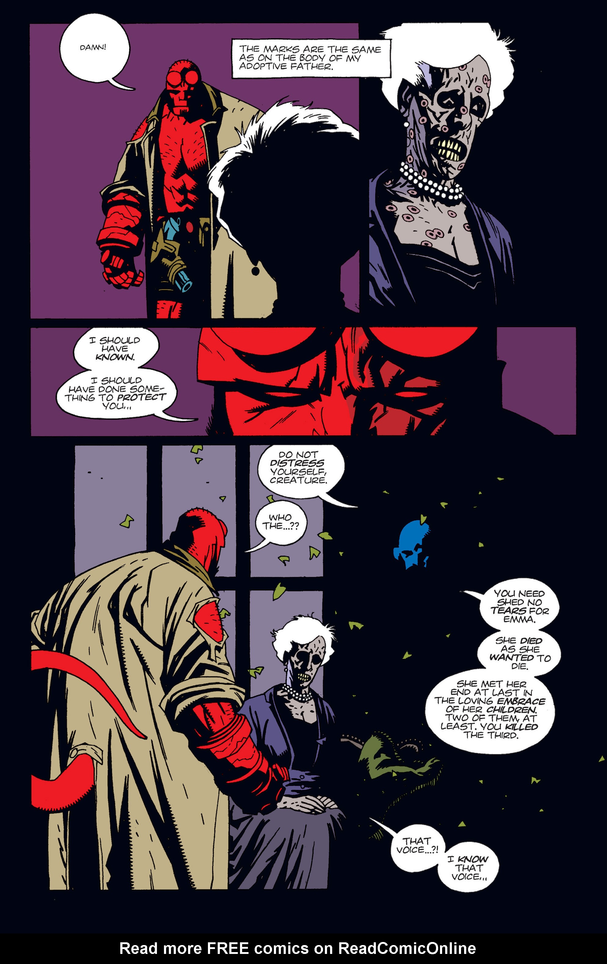 Read online Hellboy comic -  Issue #1 - 56