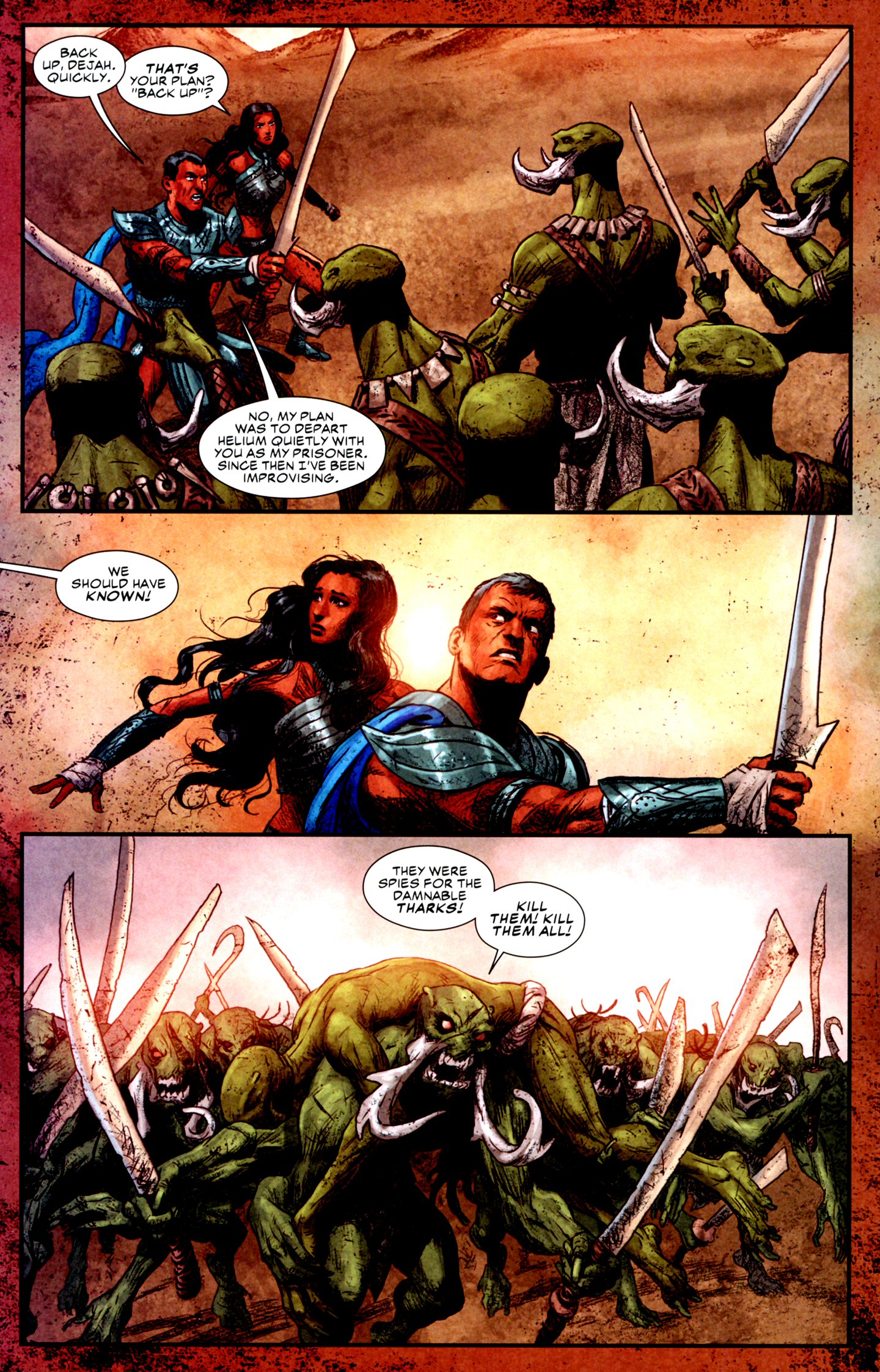 Read online John Carter: The World of Mars comic -  Issue # _TPB - 79