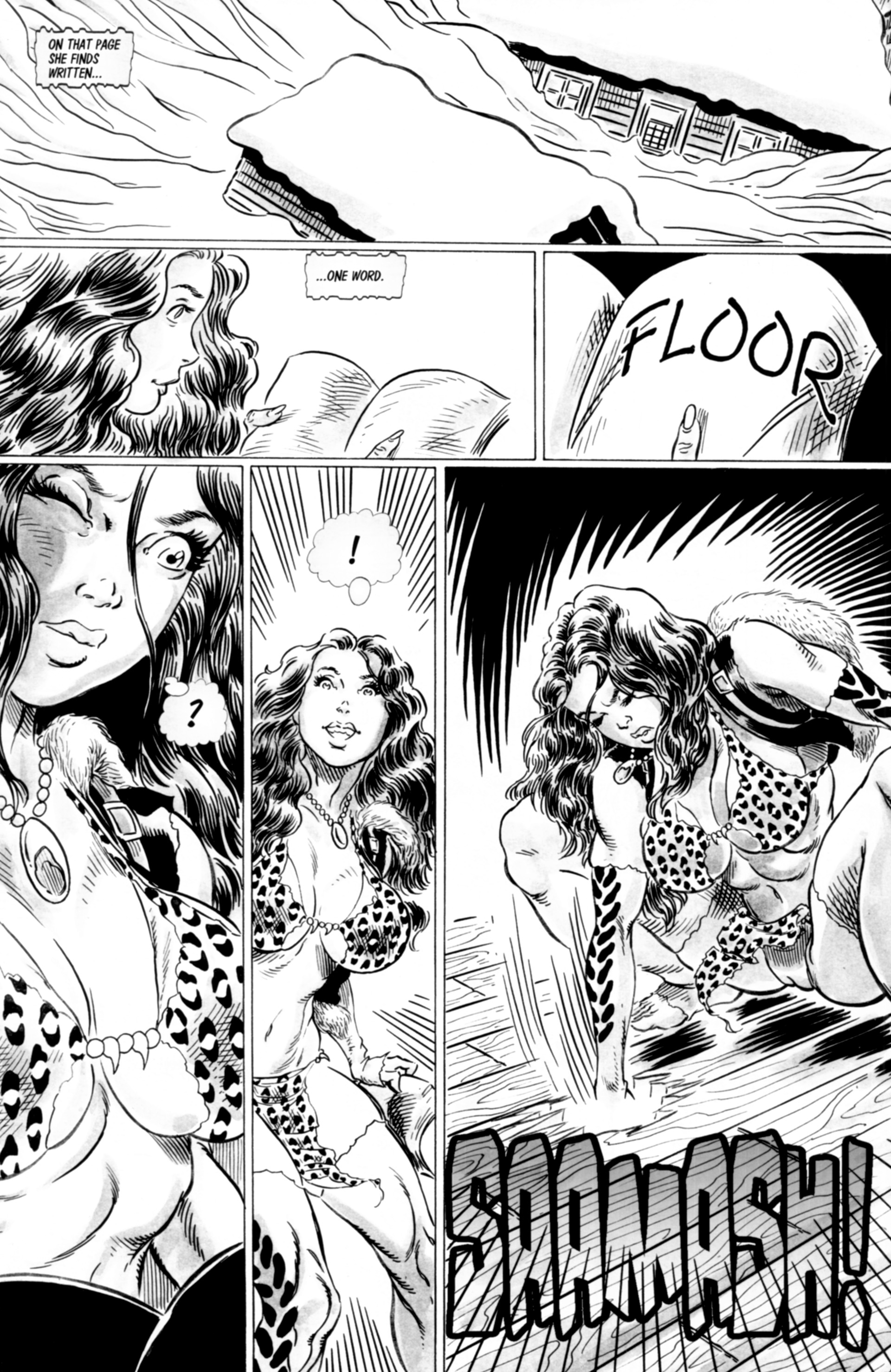 Read online Cavewoman: Snow comic -  Issue #3 - 17
