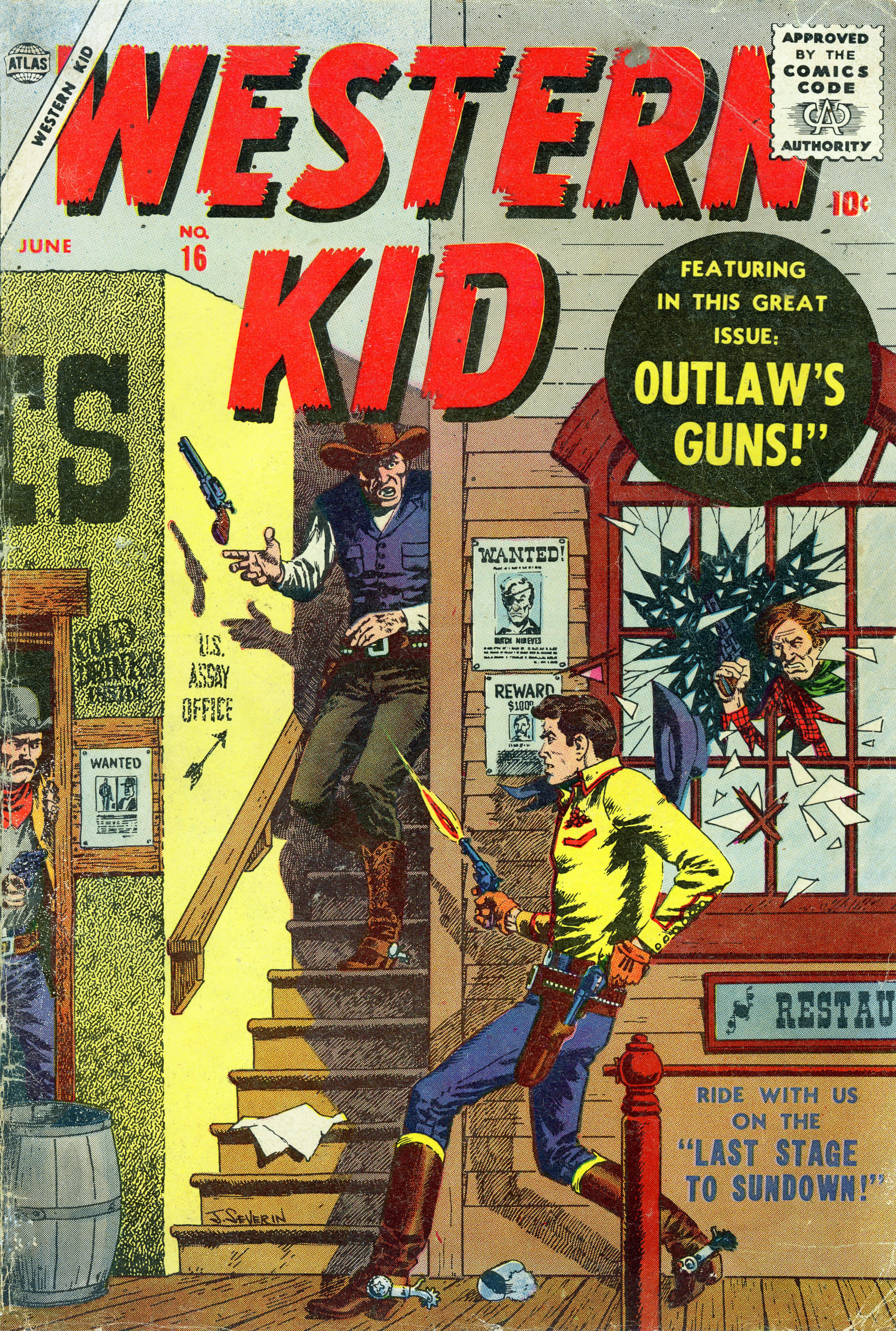 Read online Western Kid comic -  Issue #16 - 1