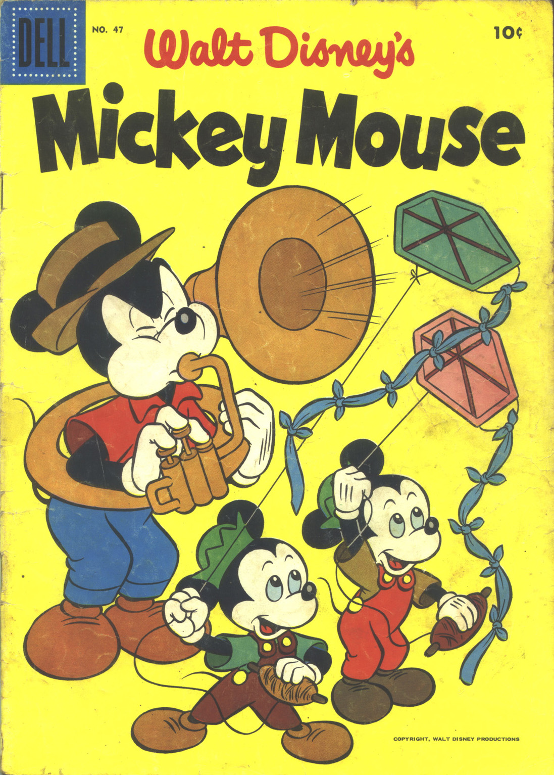 Read online Walt Disney's Mickey Mouse comic -  Issue #47 - 1