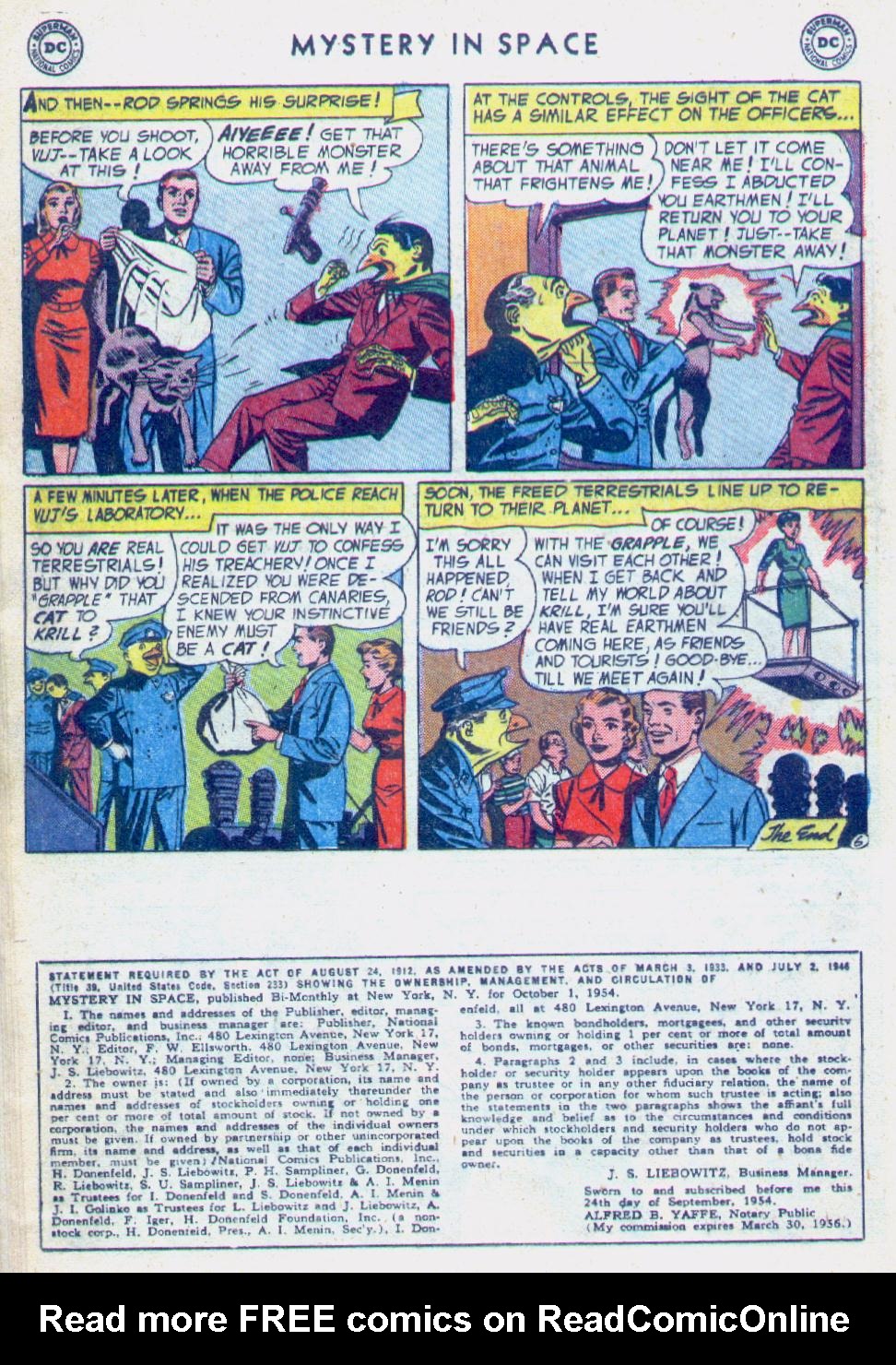 Read online Mystery in Space (1951) comic -  Issue #24 - 16