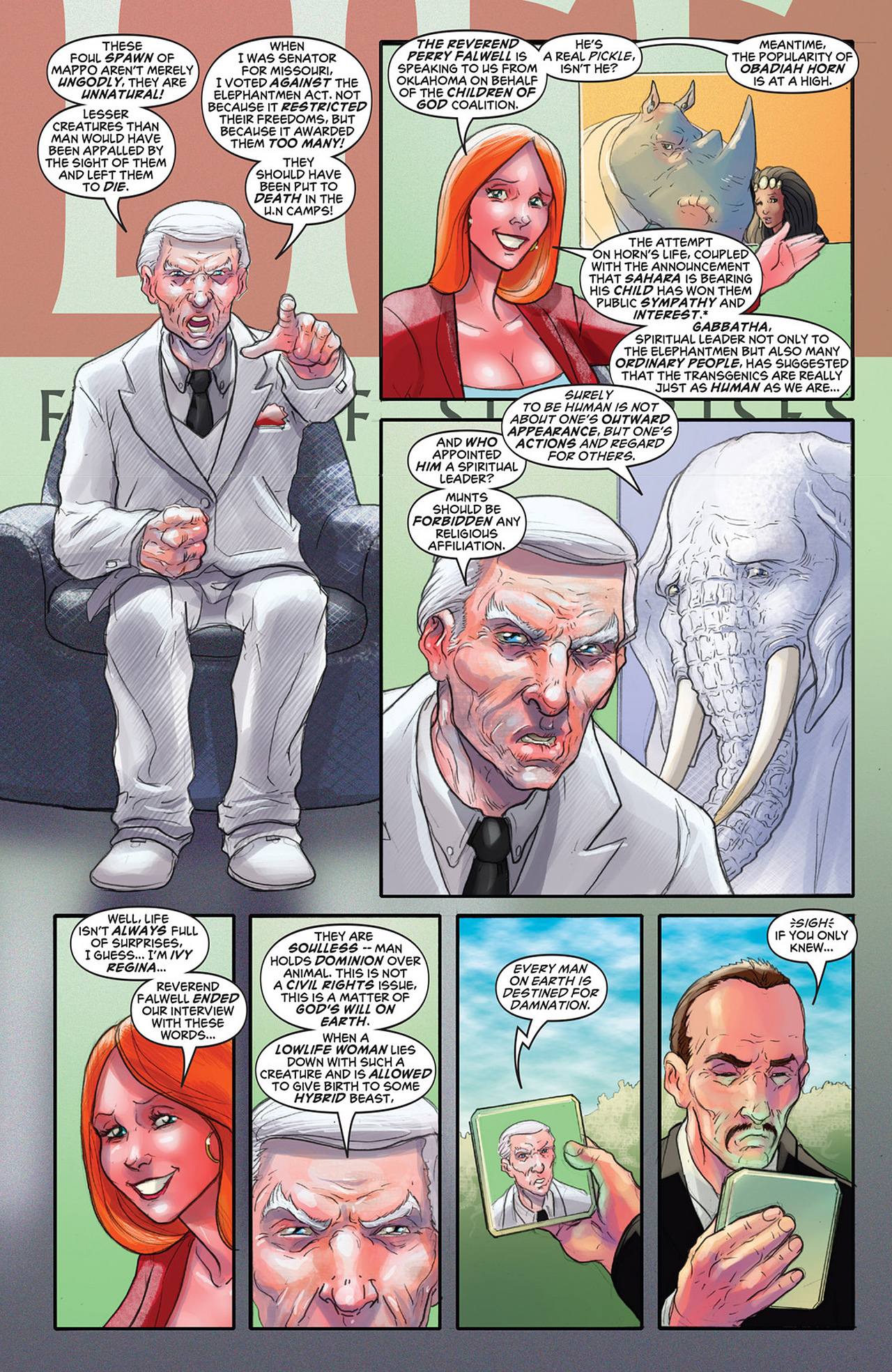 Read online Elephantmen comic -  Issue #44 - 19