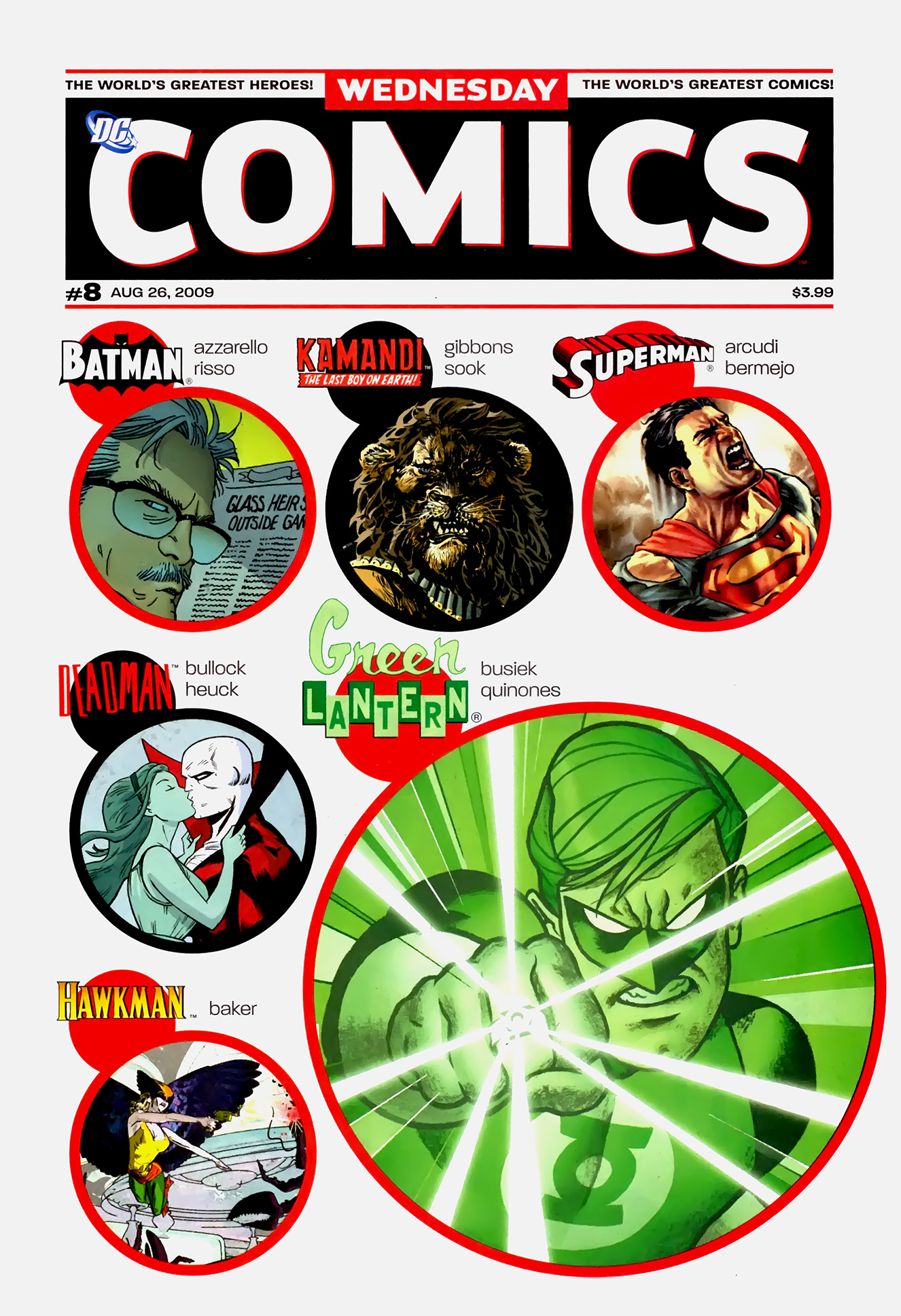 Read online Wednesday Comics comic -  Issue #8 - 1