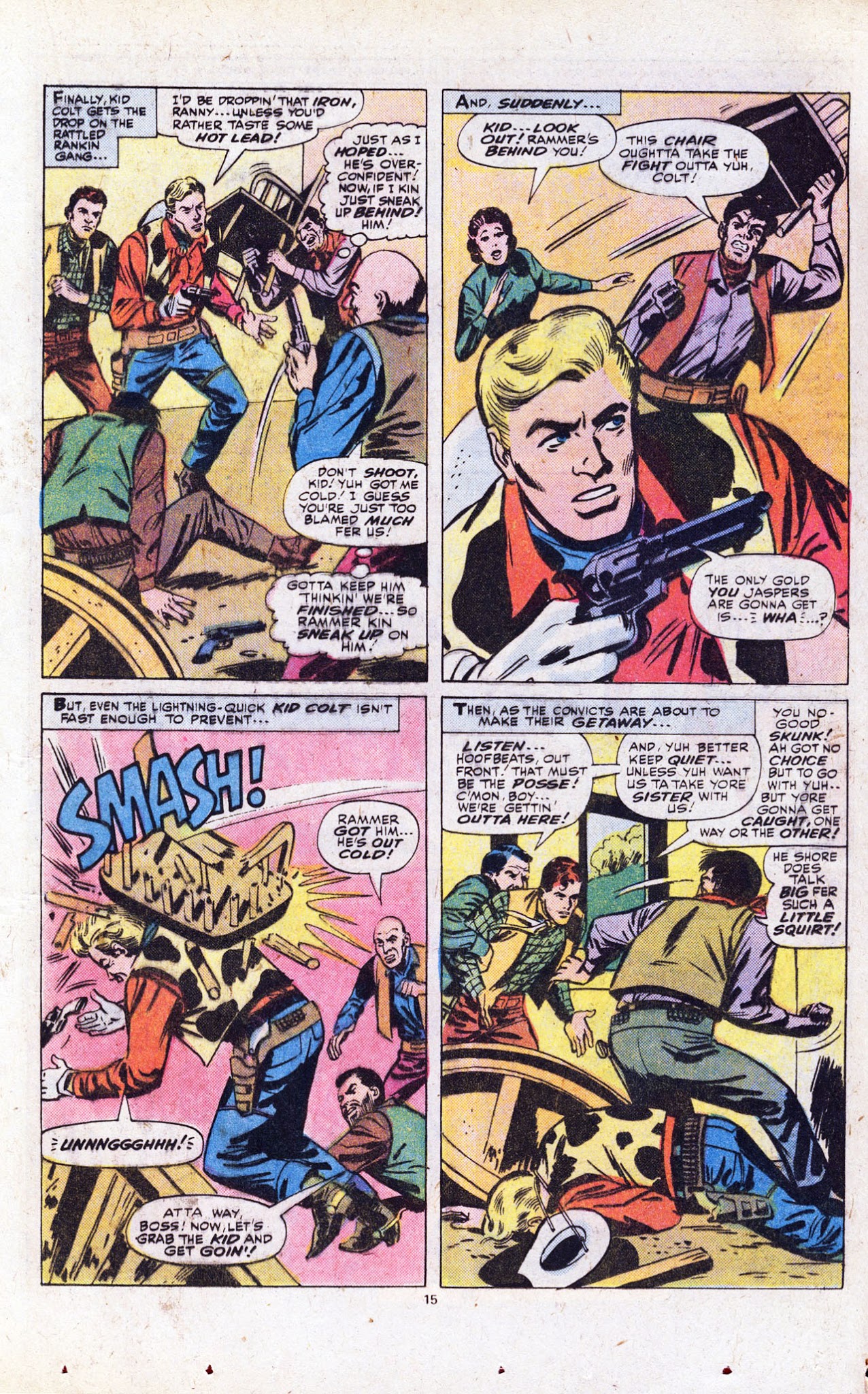 Read online Kid Colt Outlaw comic -  Issue #226 - 17