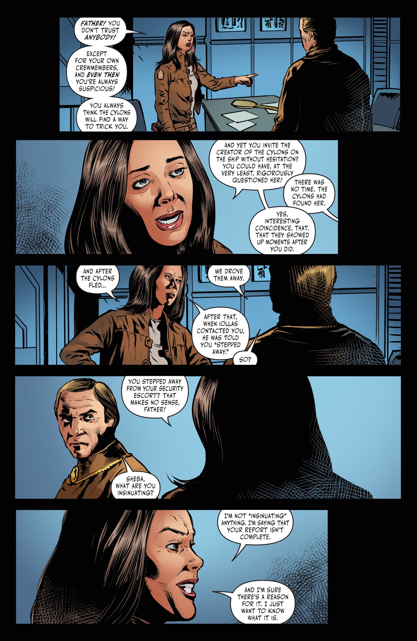 Read online Battlestar Galactica BSG vs. BSG comic -  Issue #4 - 21