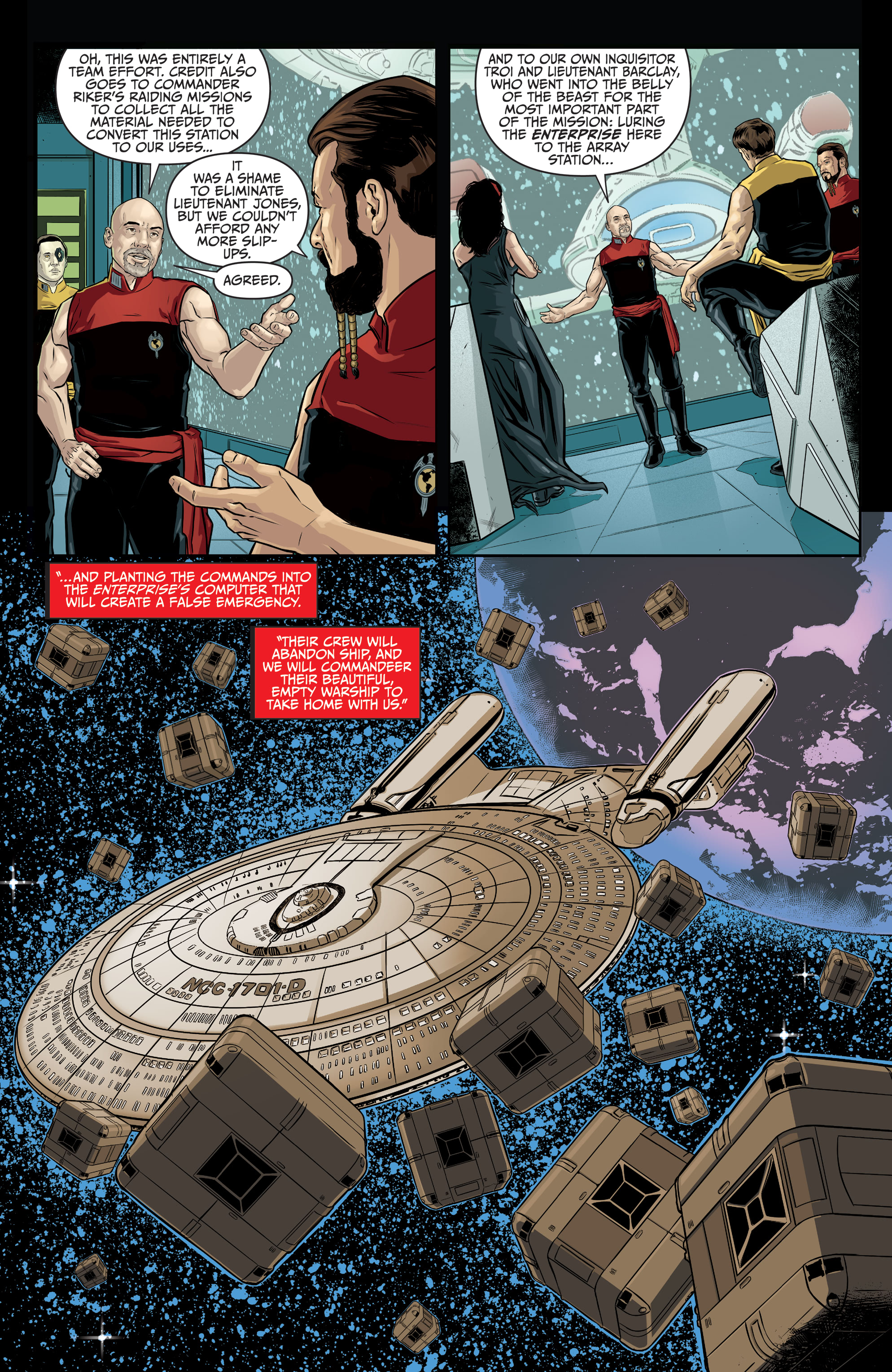 Read online Star Trek: The Next Generation: Mirror Universe Collection comic -  Issue # TPB (Part 3) - 13