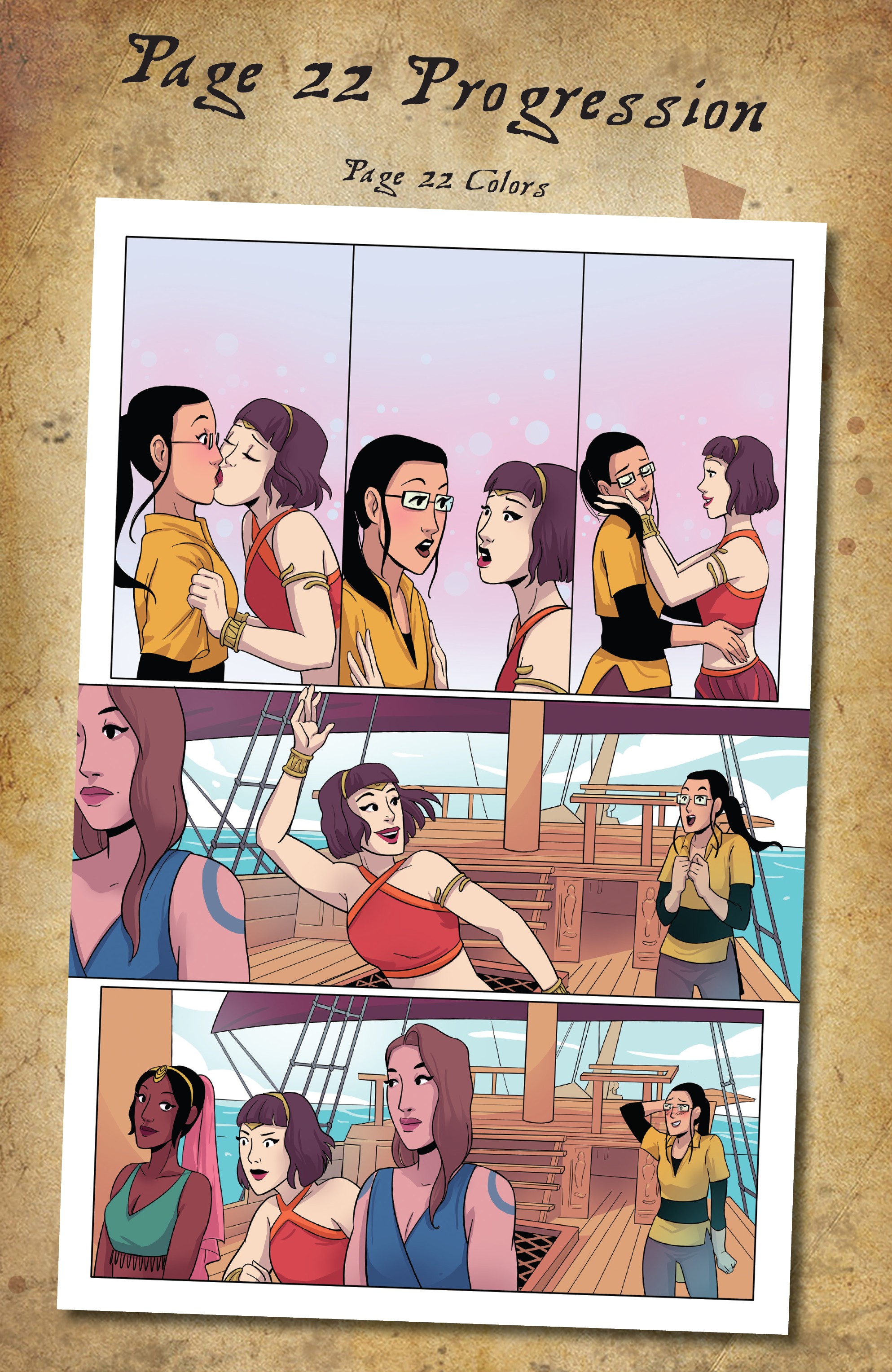 Read online Princeless Raven Year Two: Love and Revenge comic -  Issue # _TPB Assault On Golden Rock - 65