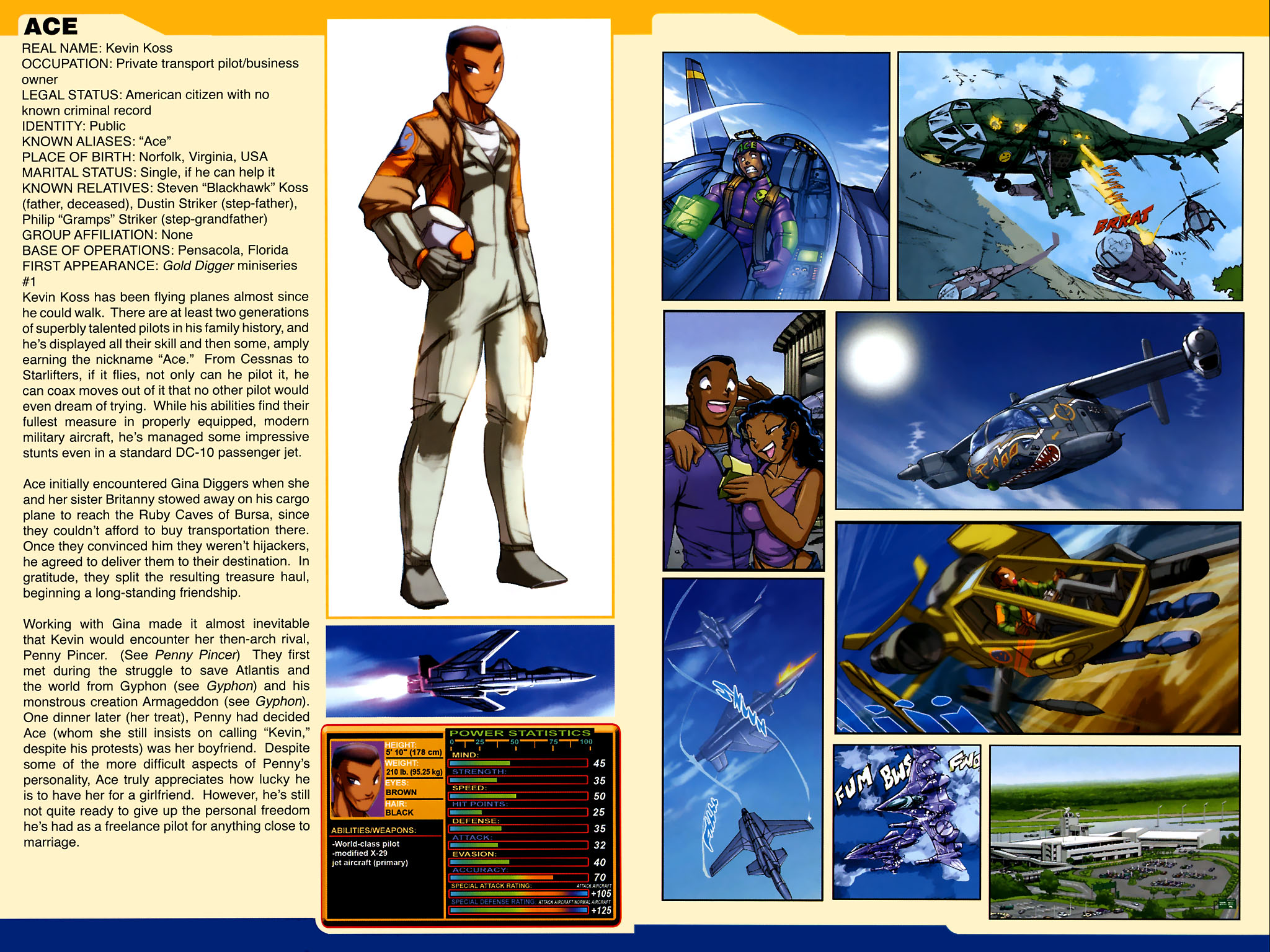 Read online Gold Digger Sourcebook: The Official Handbook of the GD Universe comic -  Issue #1 - 4