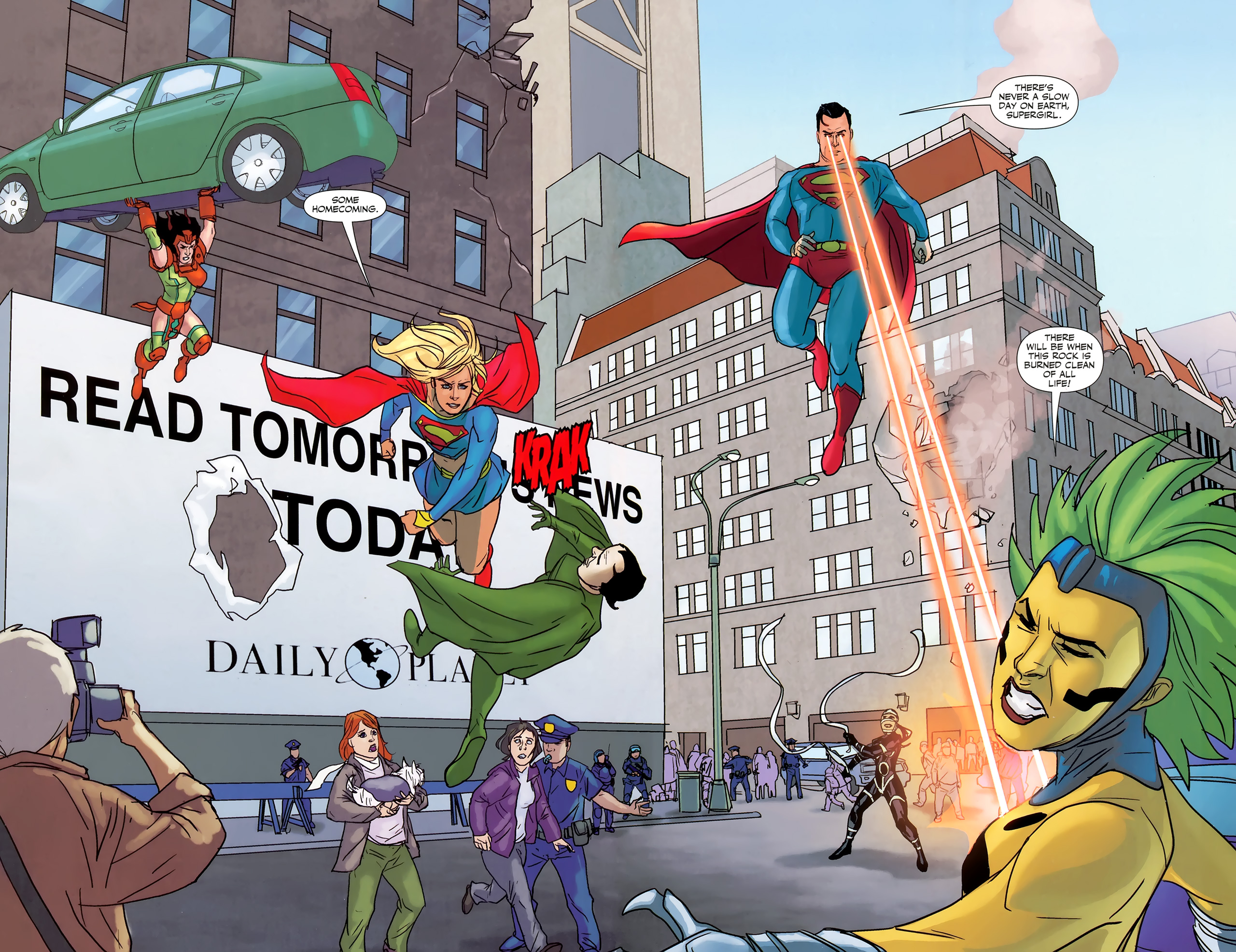 Read online Superman/Supergirl: Maelstrom comic -  Issue #5 - 9