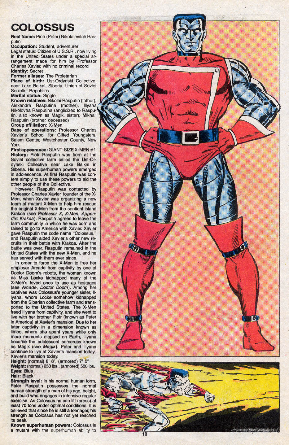 Read online The Official Handbook of the Marvel Universe Deluxe Edition comic -  Issue #3 - 12