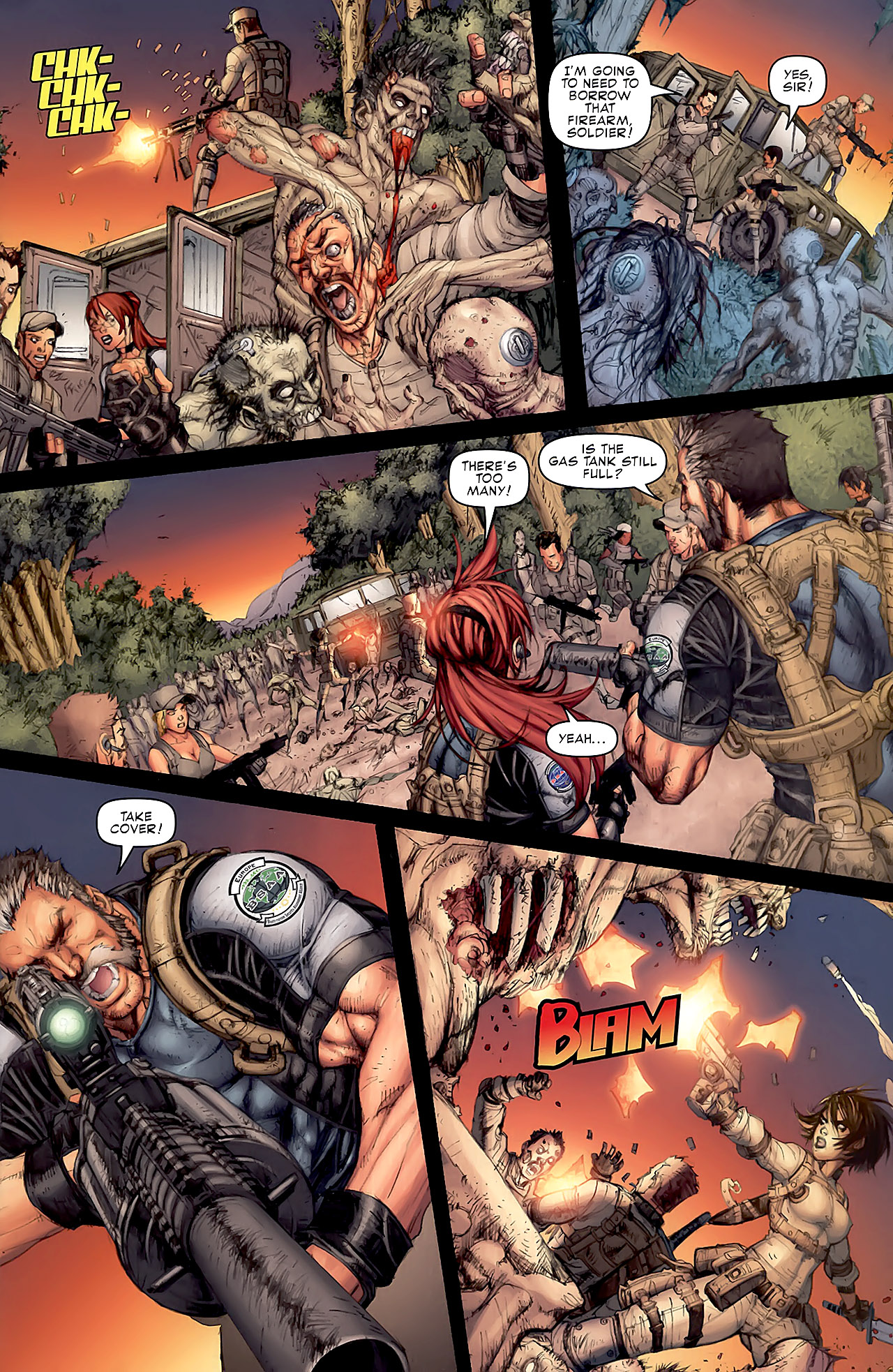 Read online Resident Evil (2009) comic -  Issue #3 - 18