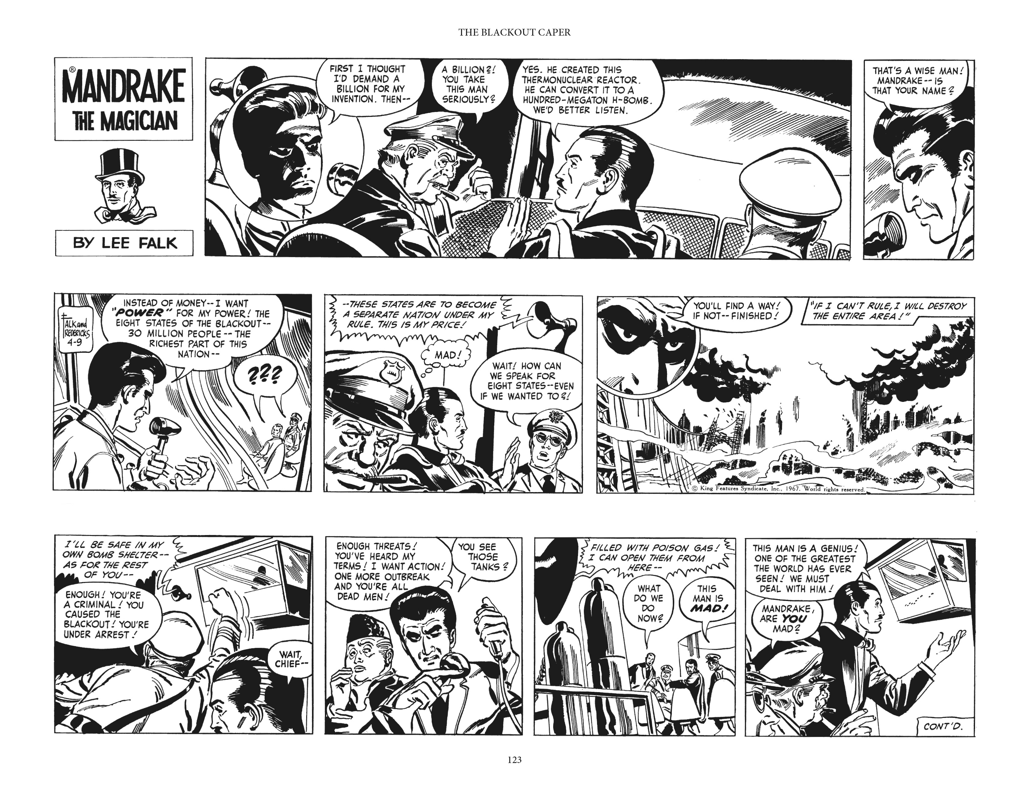 Read online Mandrake the Magician: The Fred Fredricks Sundays comic -  Issue # TPB (Part 2) - 24