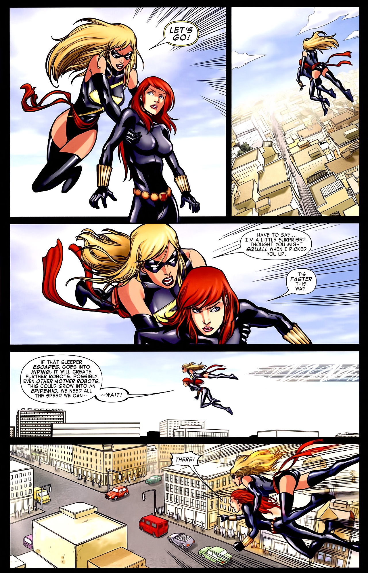 Read online Black Widow & The Marvel Girls comic -  Issue #3 - 19