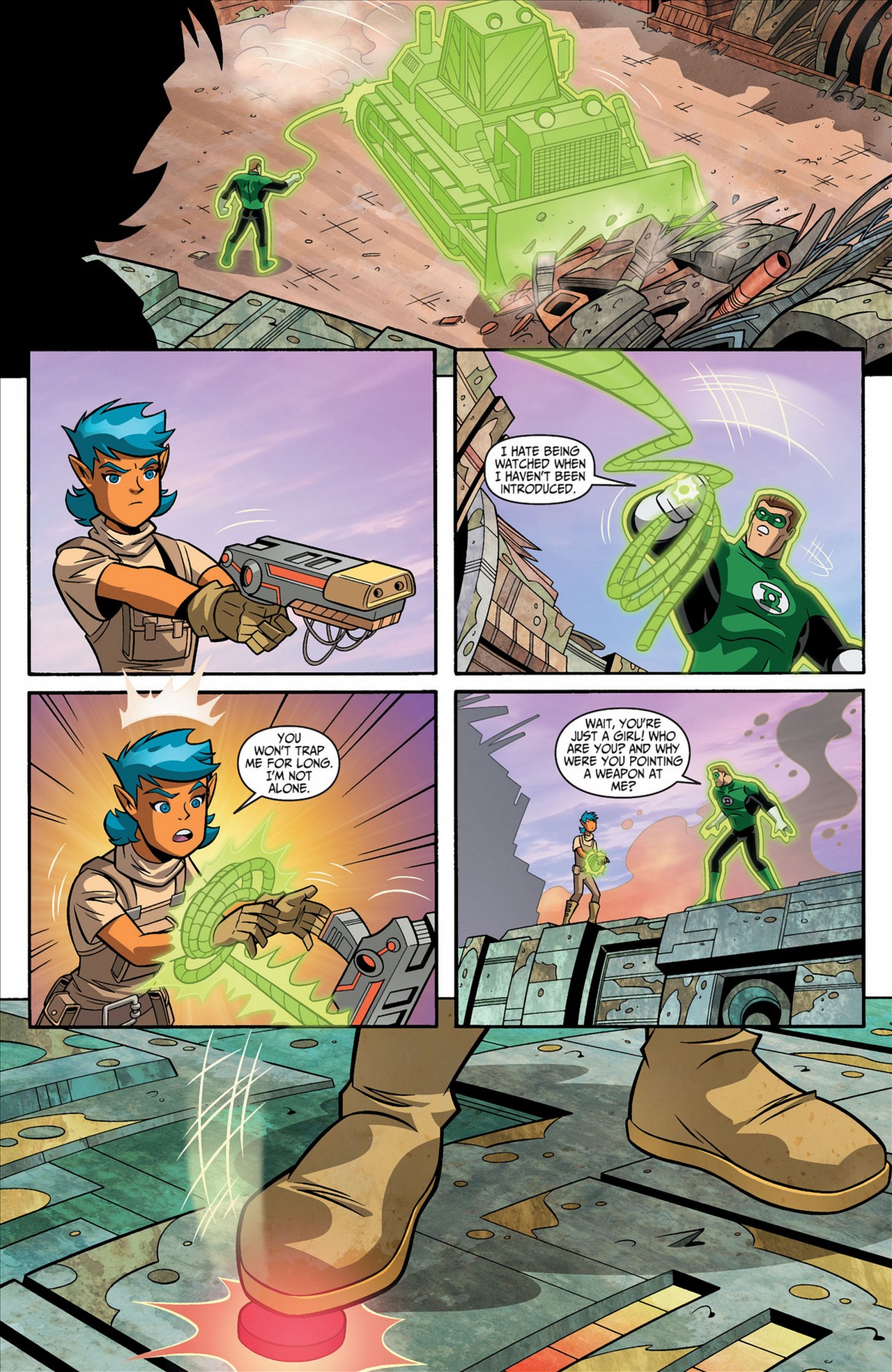 Read online Green Lantern: The Animated Series comic -  Issue #11 - 8