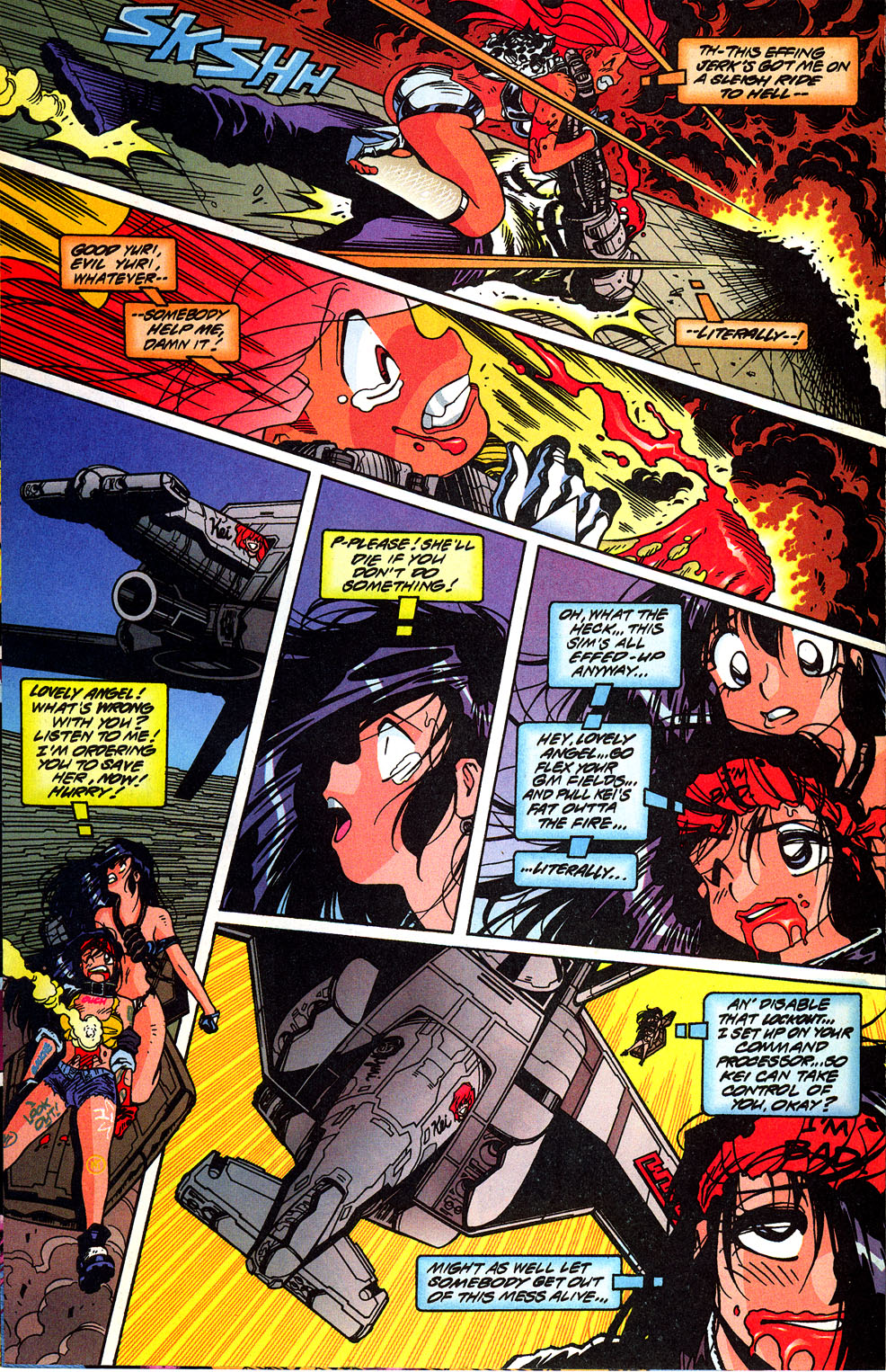 Read online Dirty Pair: Fatal But Not Serious comic -  Issue #5 - 19