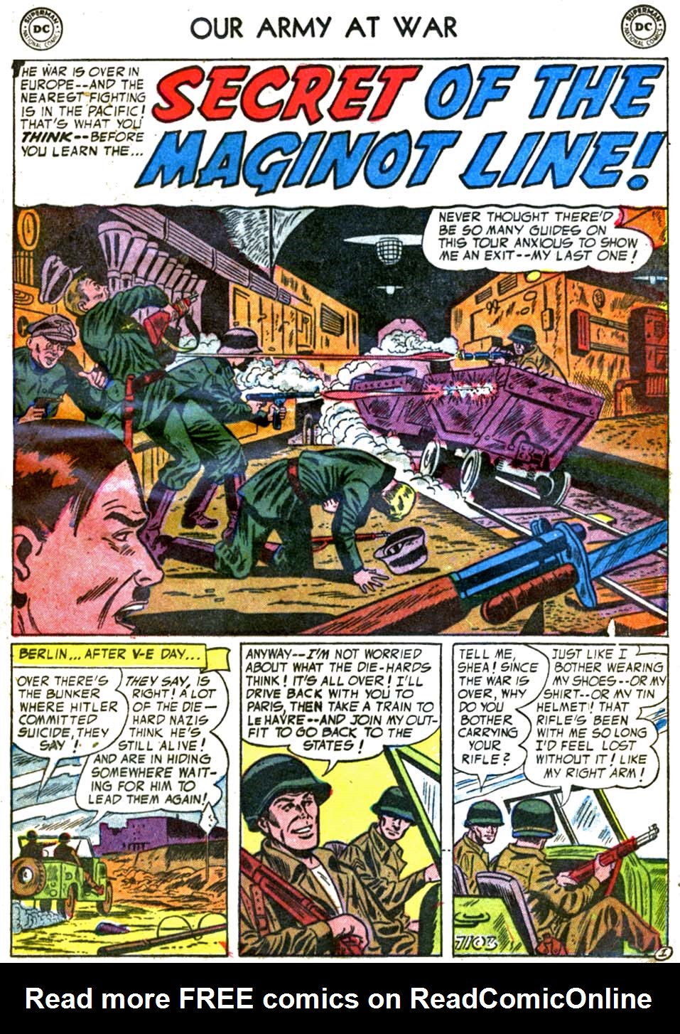Read online Our Army at War (1952) comic -  Issue #27 - 21