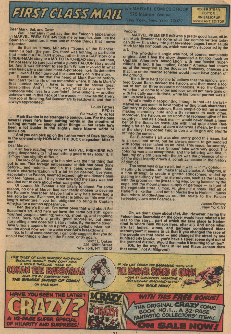 Read online Marvel Premiere comic -  Issue #52 - 20