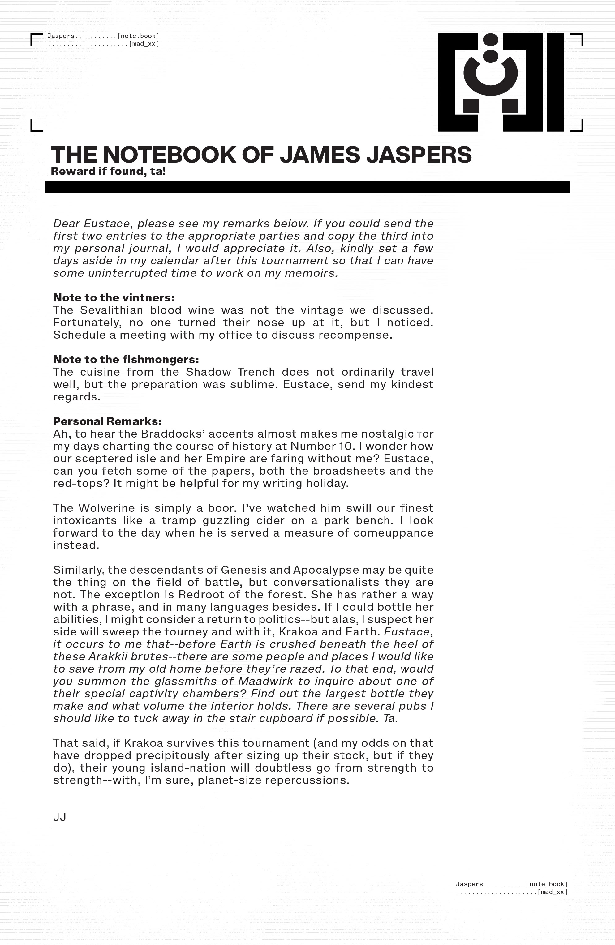 Read online Marauders comic -  Issue #14 - 18