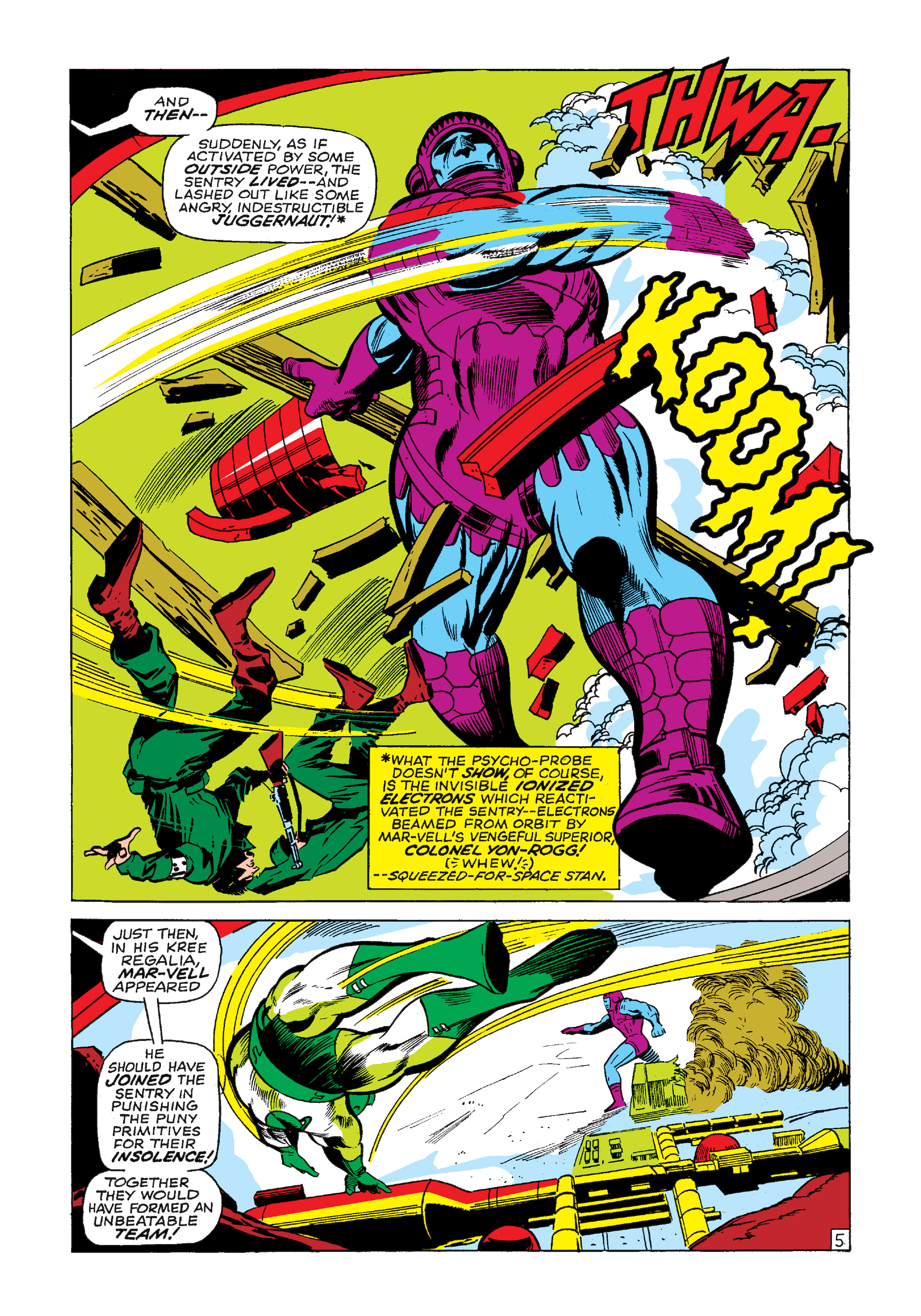 Read online Marvel Masterworks: Captain Marvel comic -  Issue # TPB 1 (Part 1) - 92