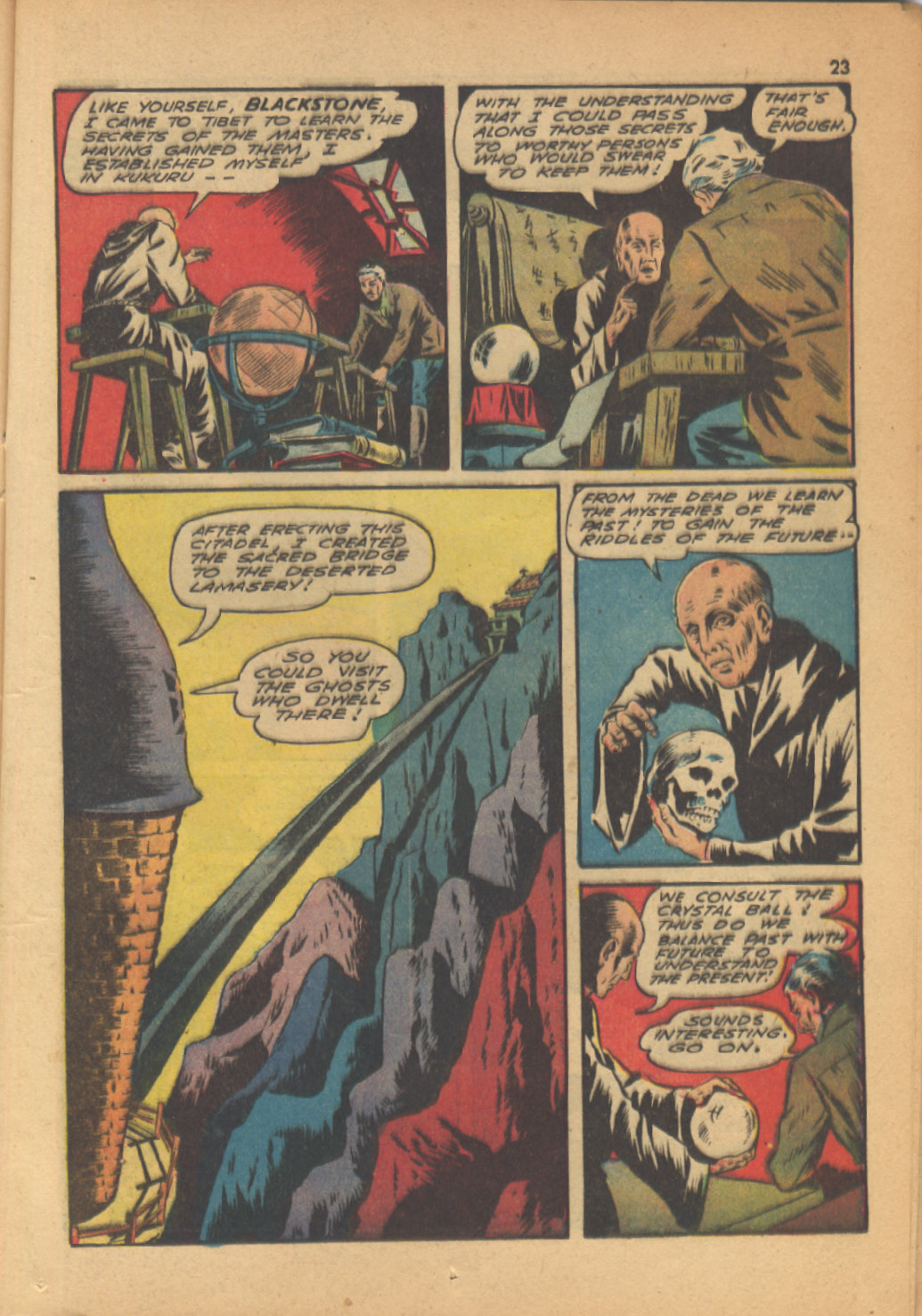 Read online Super-Magician Comics comic -  Issue #13 - 23