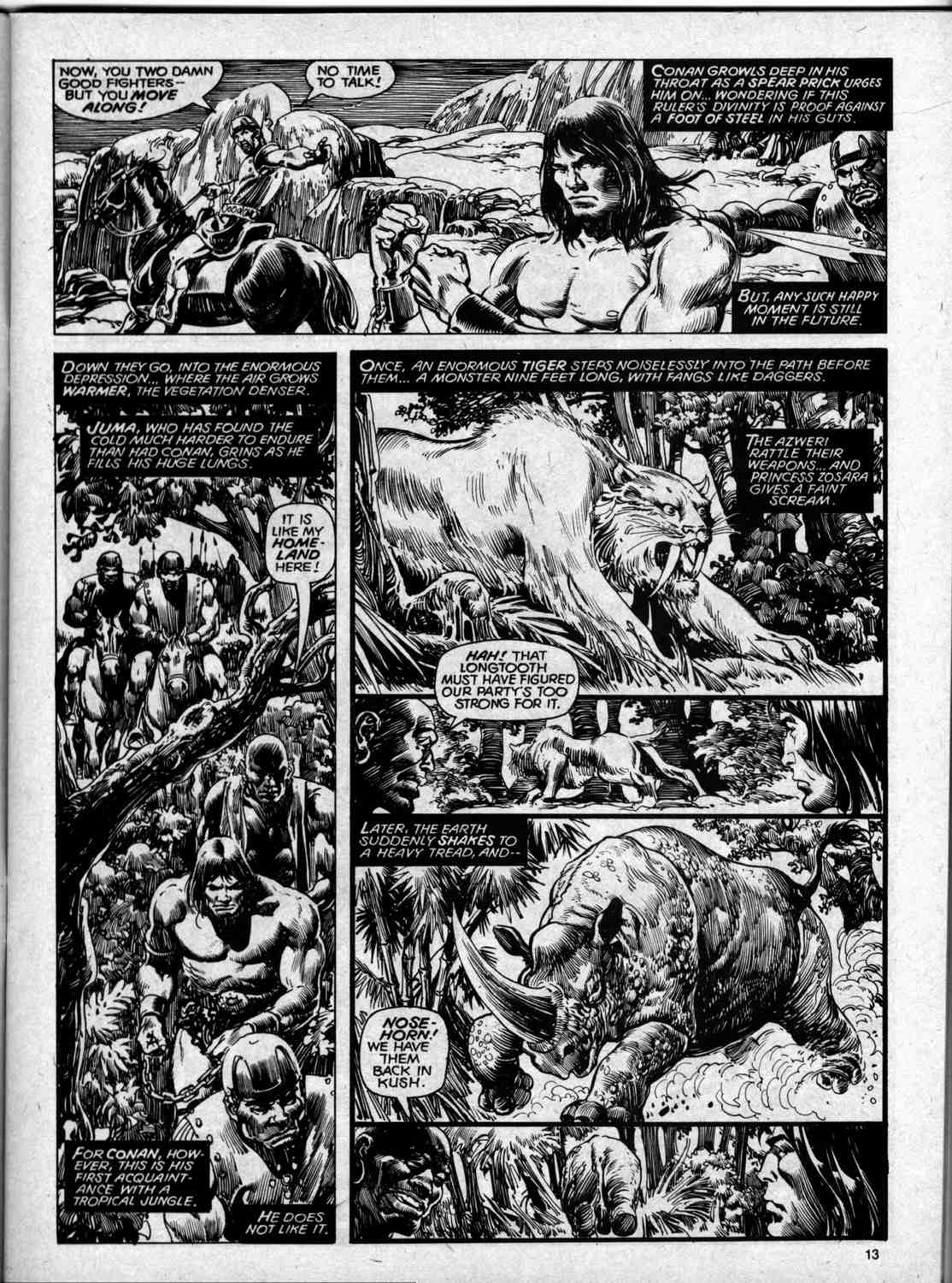 Read online The Savage Sword Of Conan comic -  Issue #59 - 13