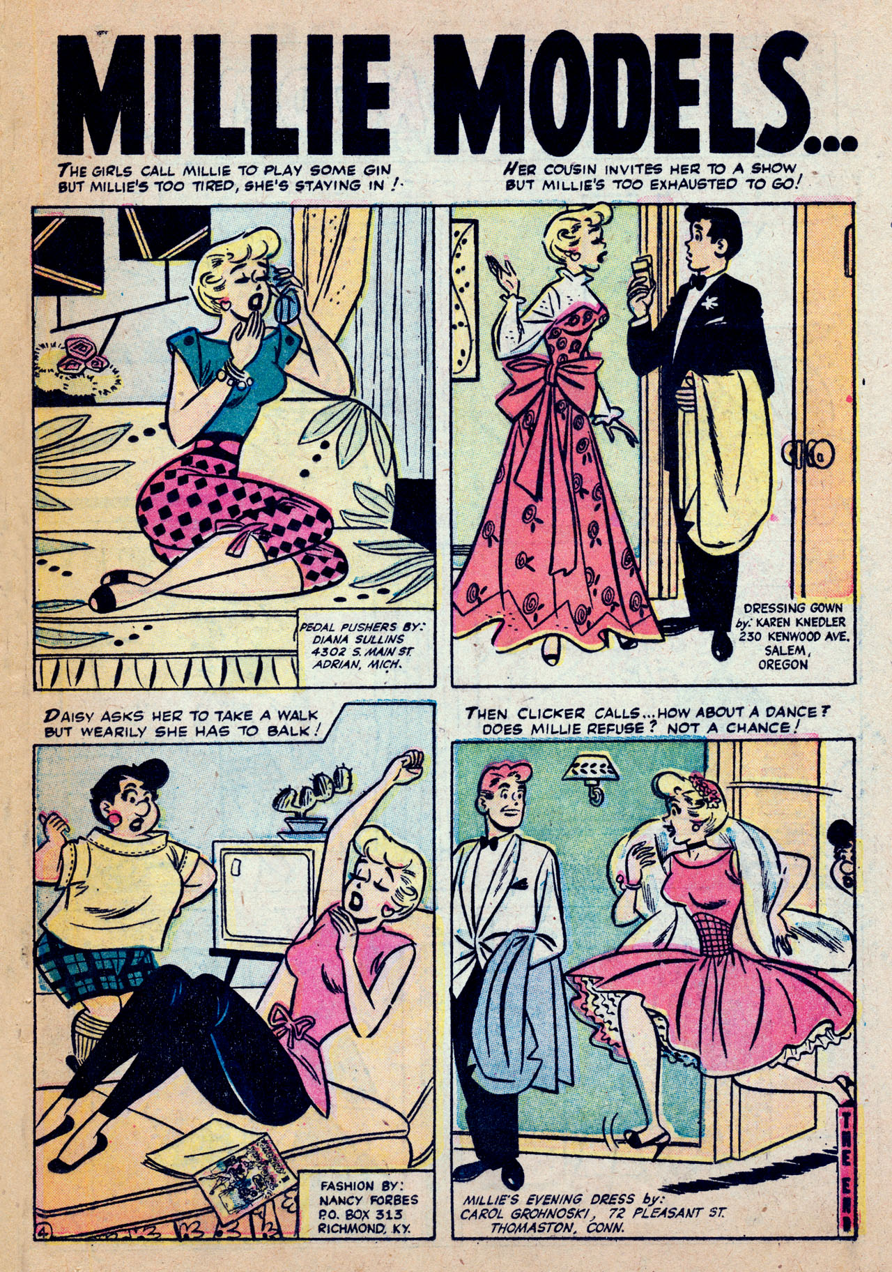 Read online Millie the Model comic -  Issue #73 - 13