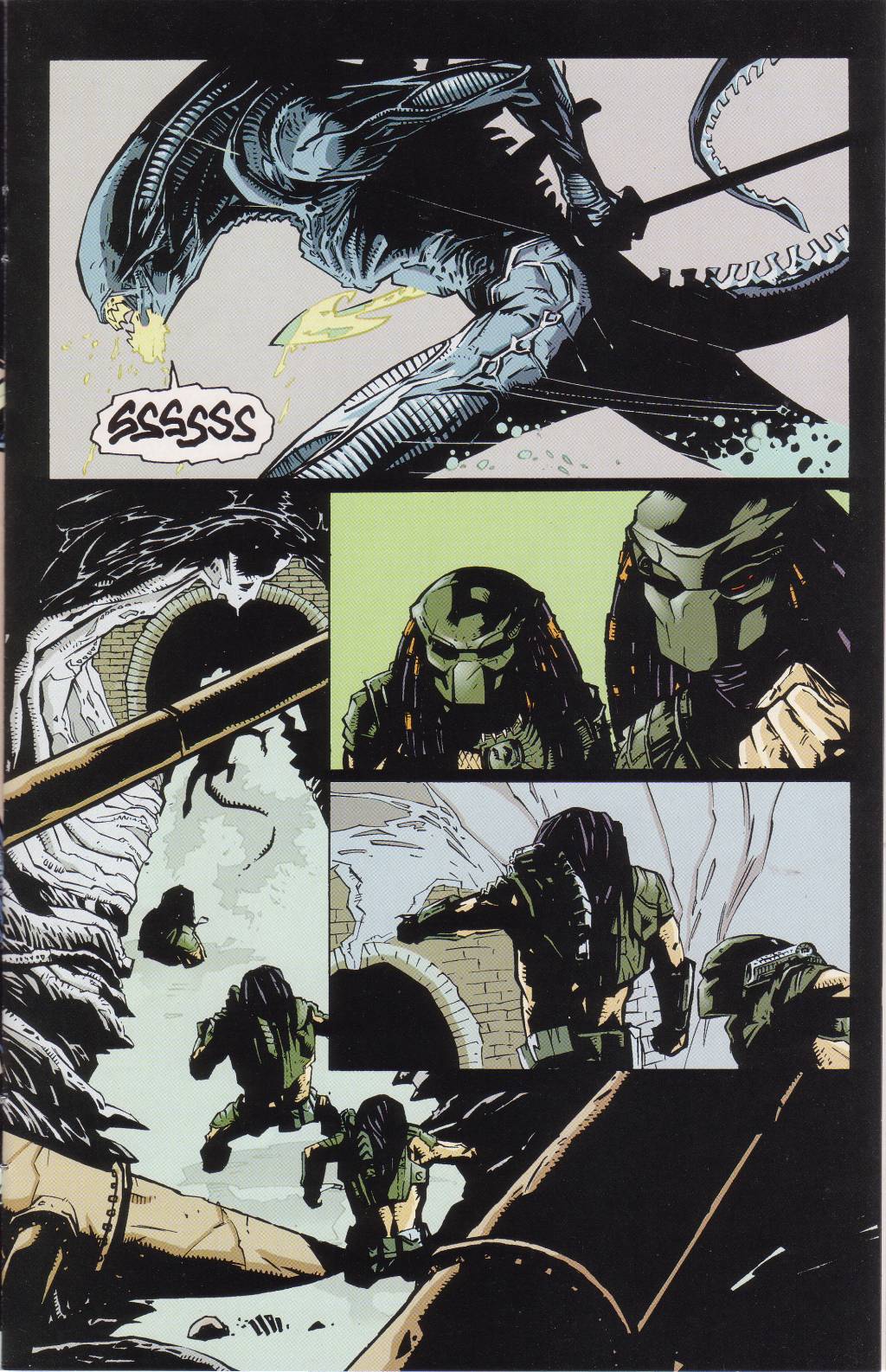 Read online Aliens vs. Predator: Eternal comic -  Issue #3 - 9