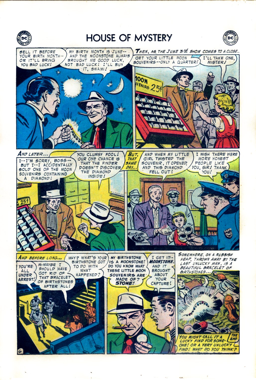 Read online House of Mystery (1951) comic -  Issue #56 - 16
