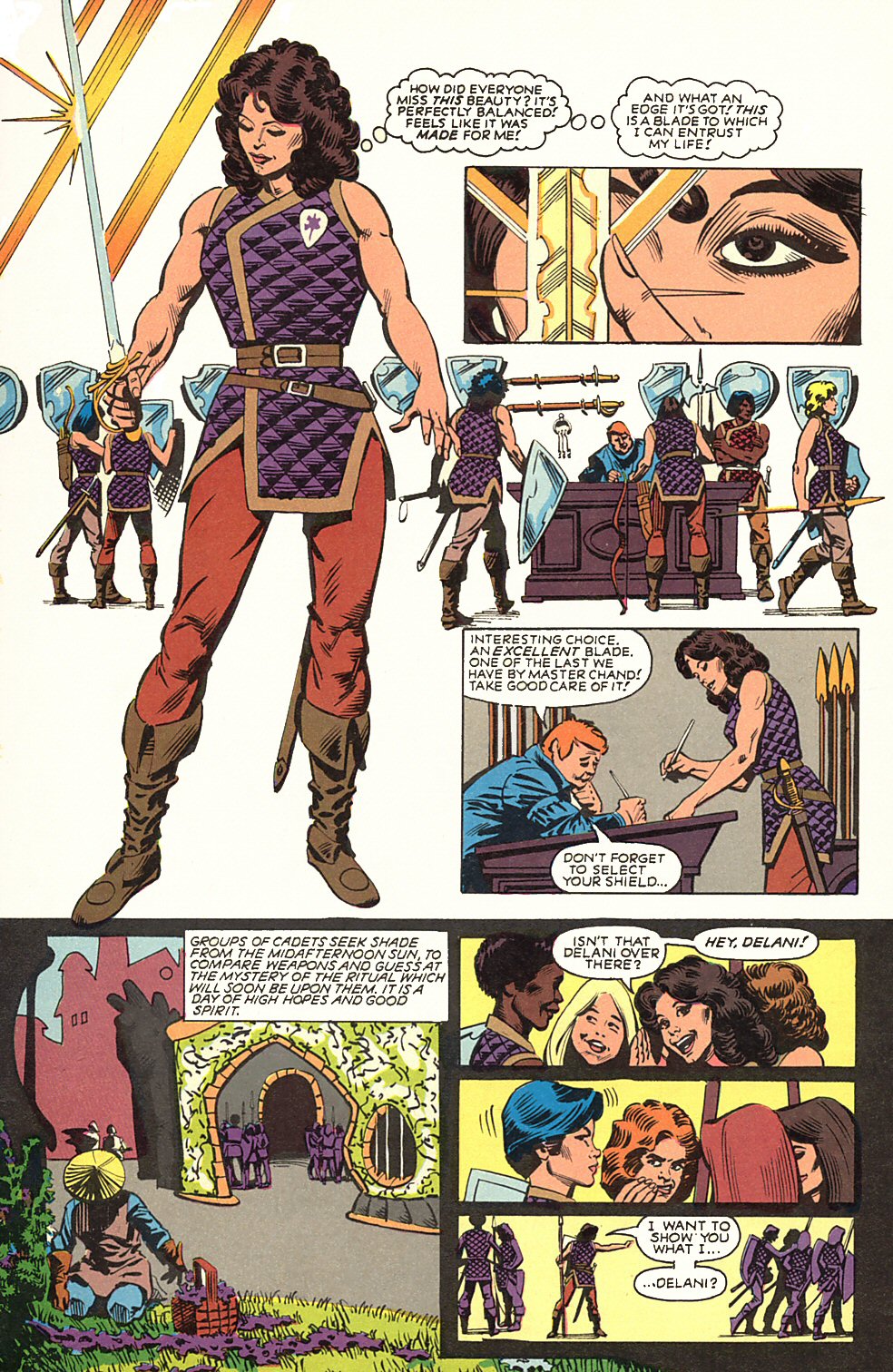 Read online Sisterhood of Steel comic -  Issue #2 - 5