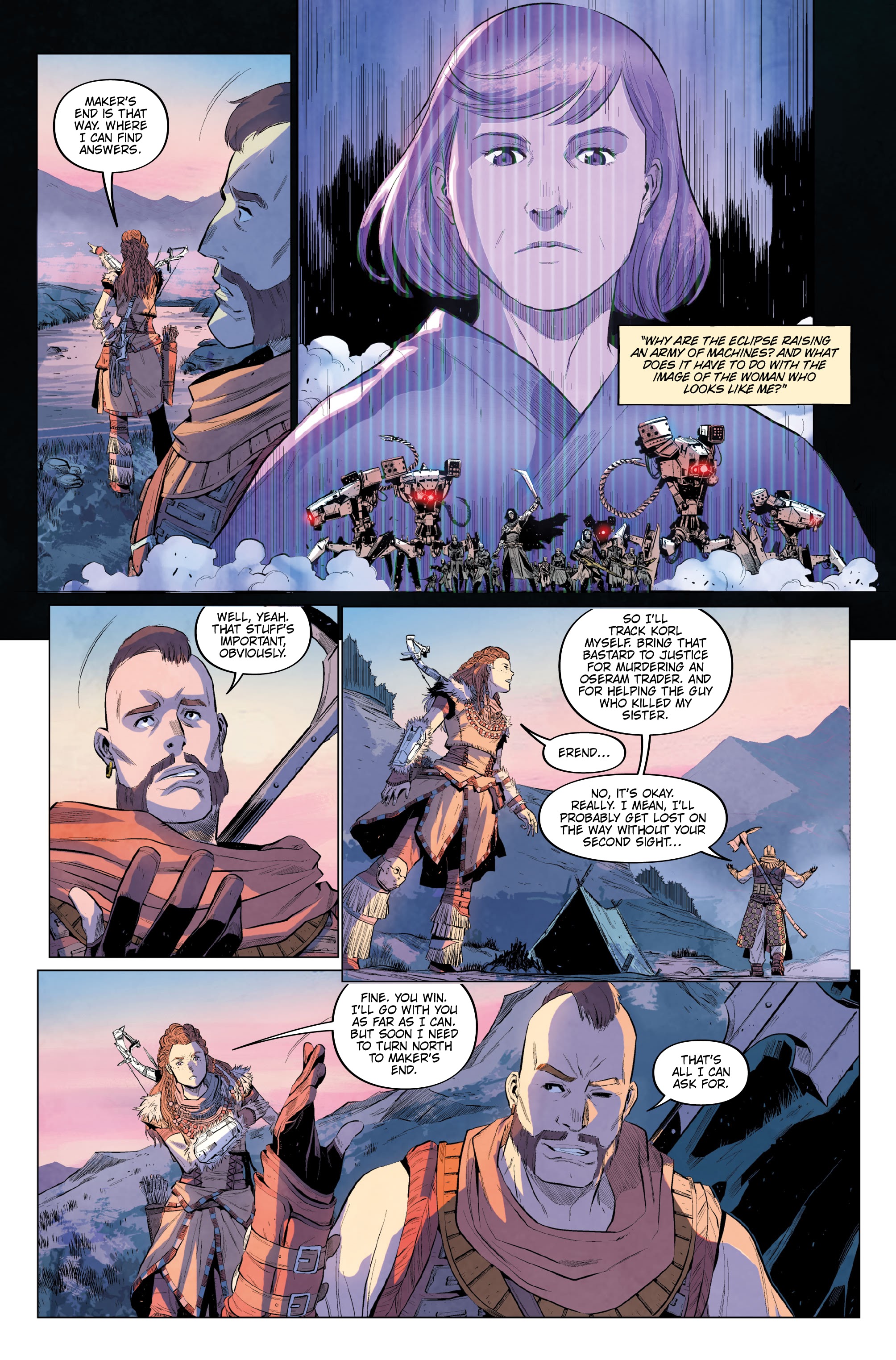 Read online Horizon Zero Dawn (2021) comic -  Issue #1 - 10