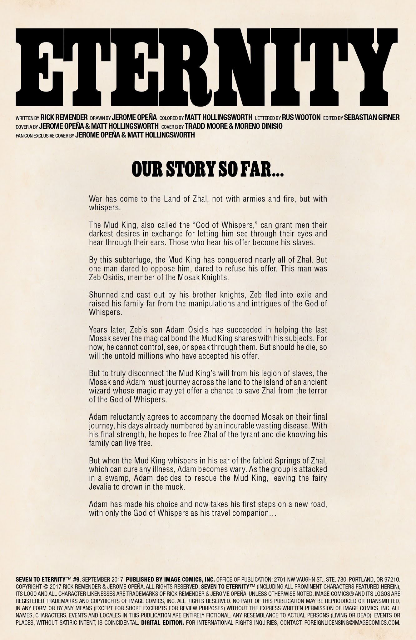 Read online Seven To Eternity comic -  Issue #9 - 3