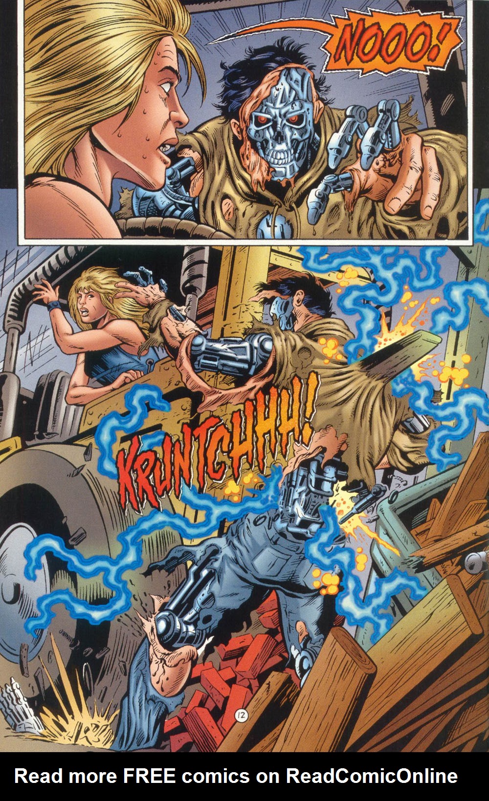 Read online T2: Cybernetic Dawn comic -  Issue #3 - 13